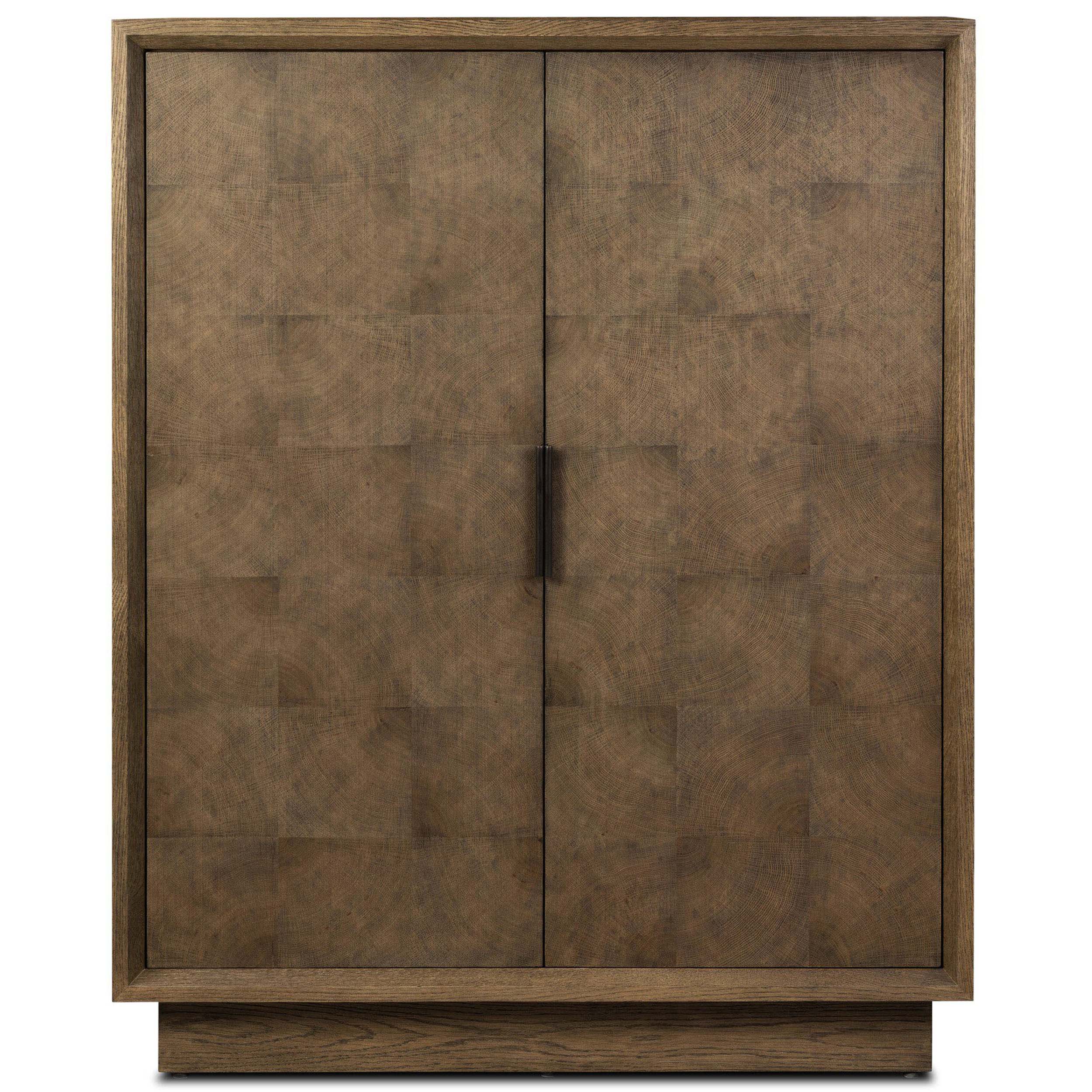Salta Bar Cabinet, Brown Oak by Four Hands - Image 2