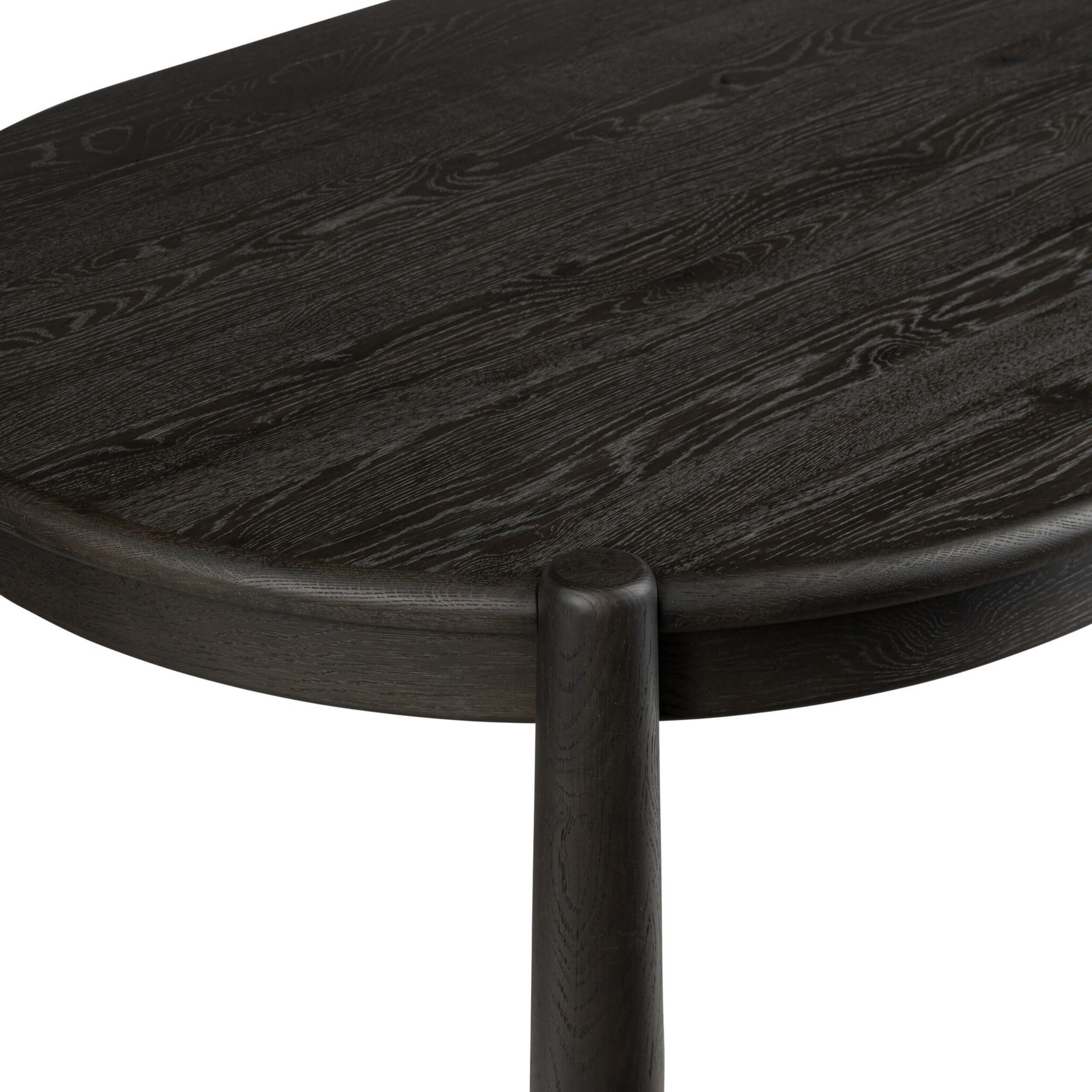 Salvador Dining Table, Smoked Black by Amber Lewis x Four Hands - Image 4