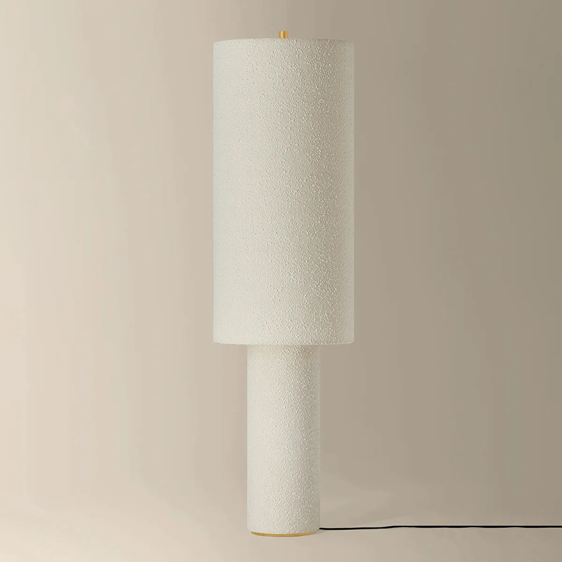 Sam Floor Lamp, Aged Brass - Image 2