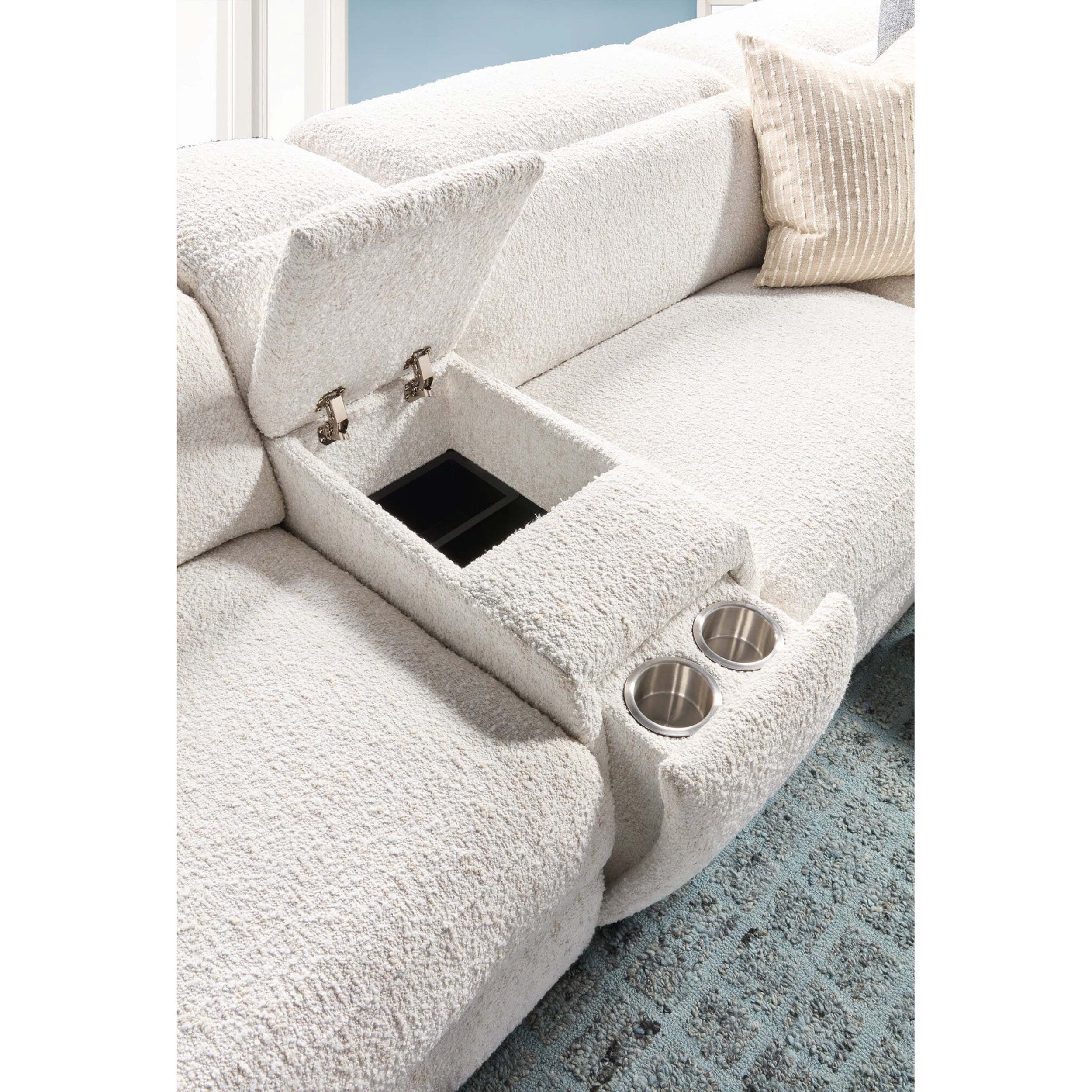Sandbar 6 Piece Sleeper Sectional, Aramis Bone - Image 6