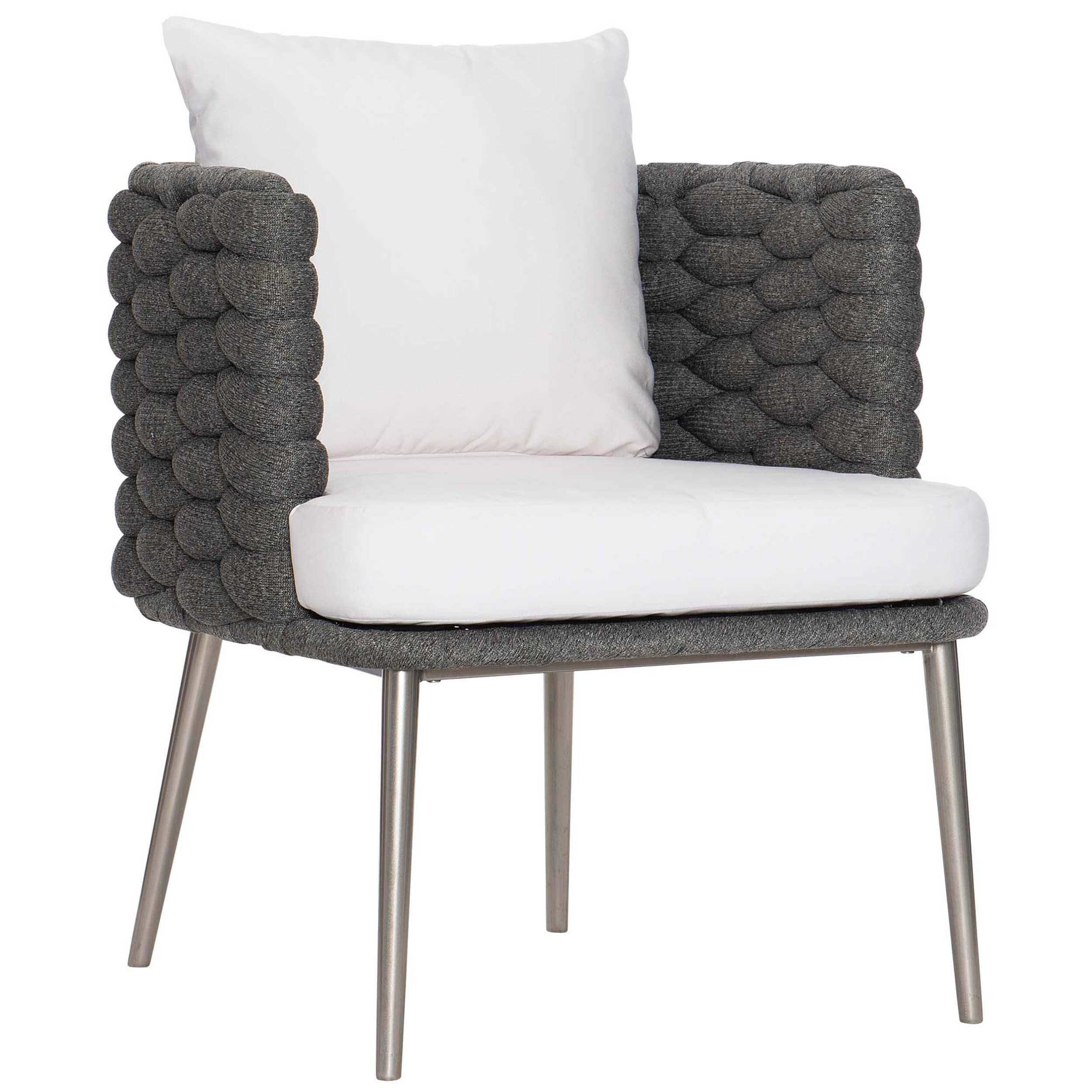 Santa Cruz Arm Chair, Cadet Grey