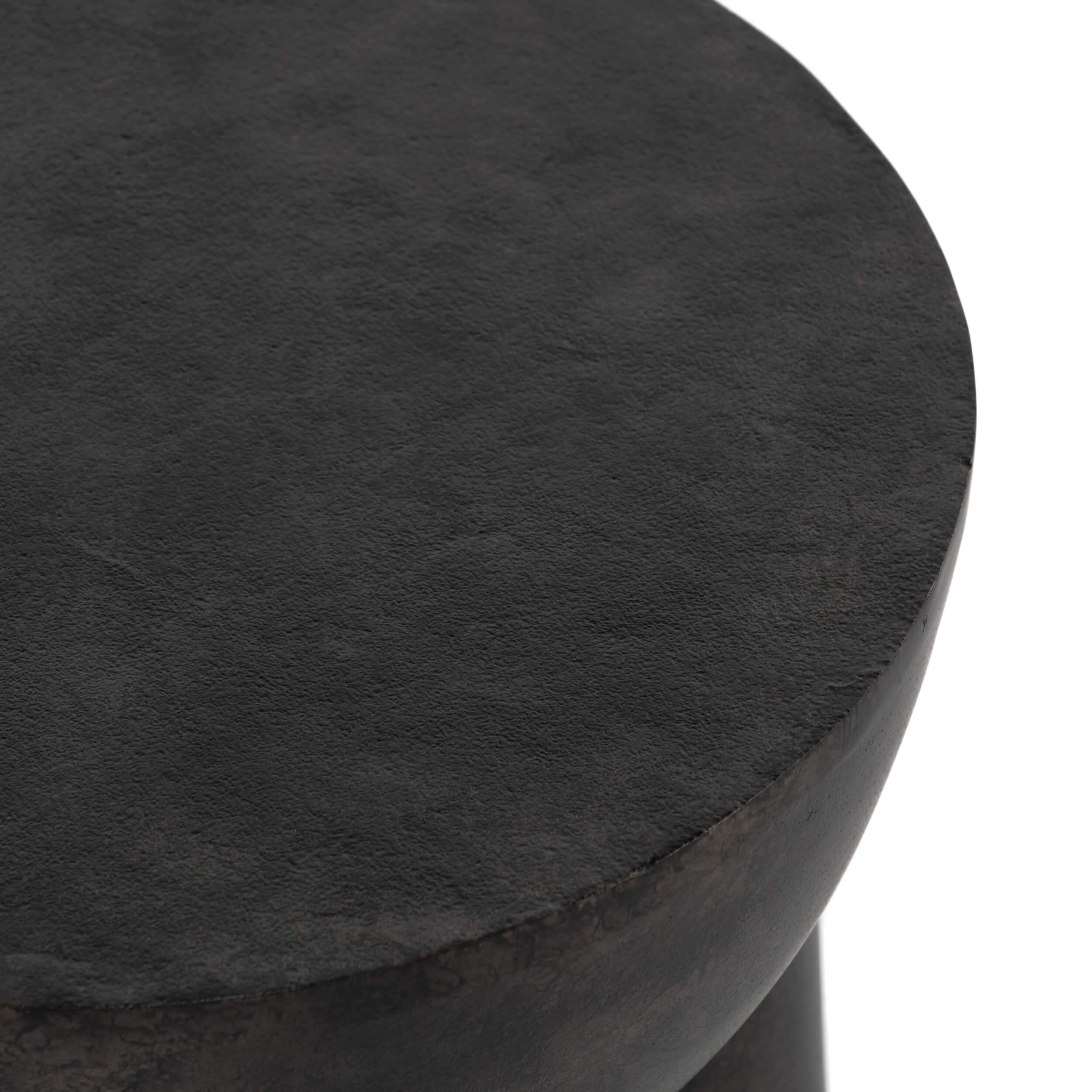 Sante End Table, Raw Black by Four Hands - Image 6