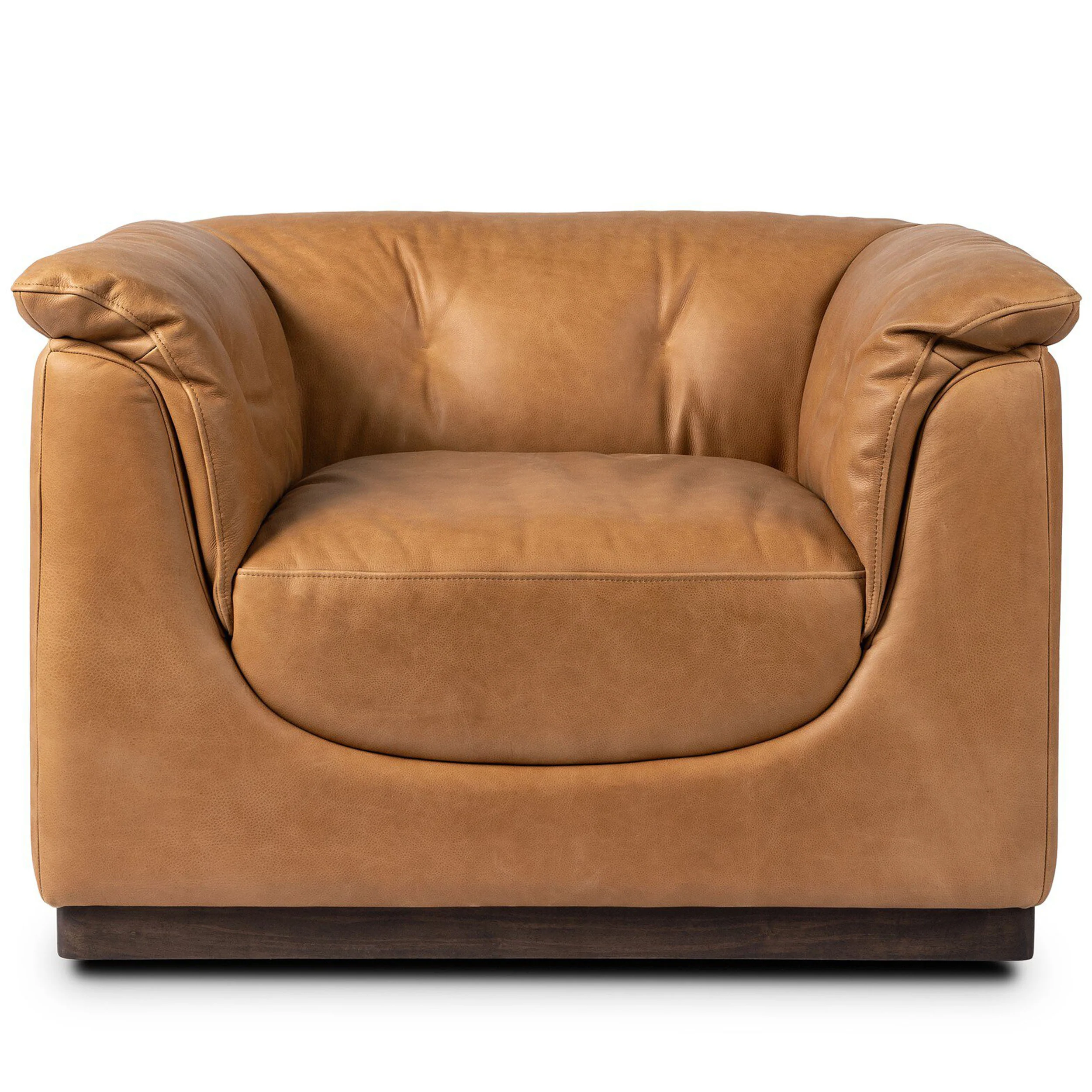 Santino Swivel Chair, Palermo Cognac by Four Hands - Image 2