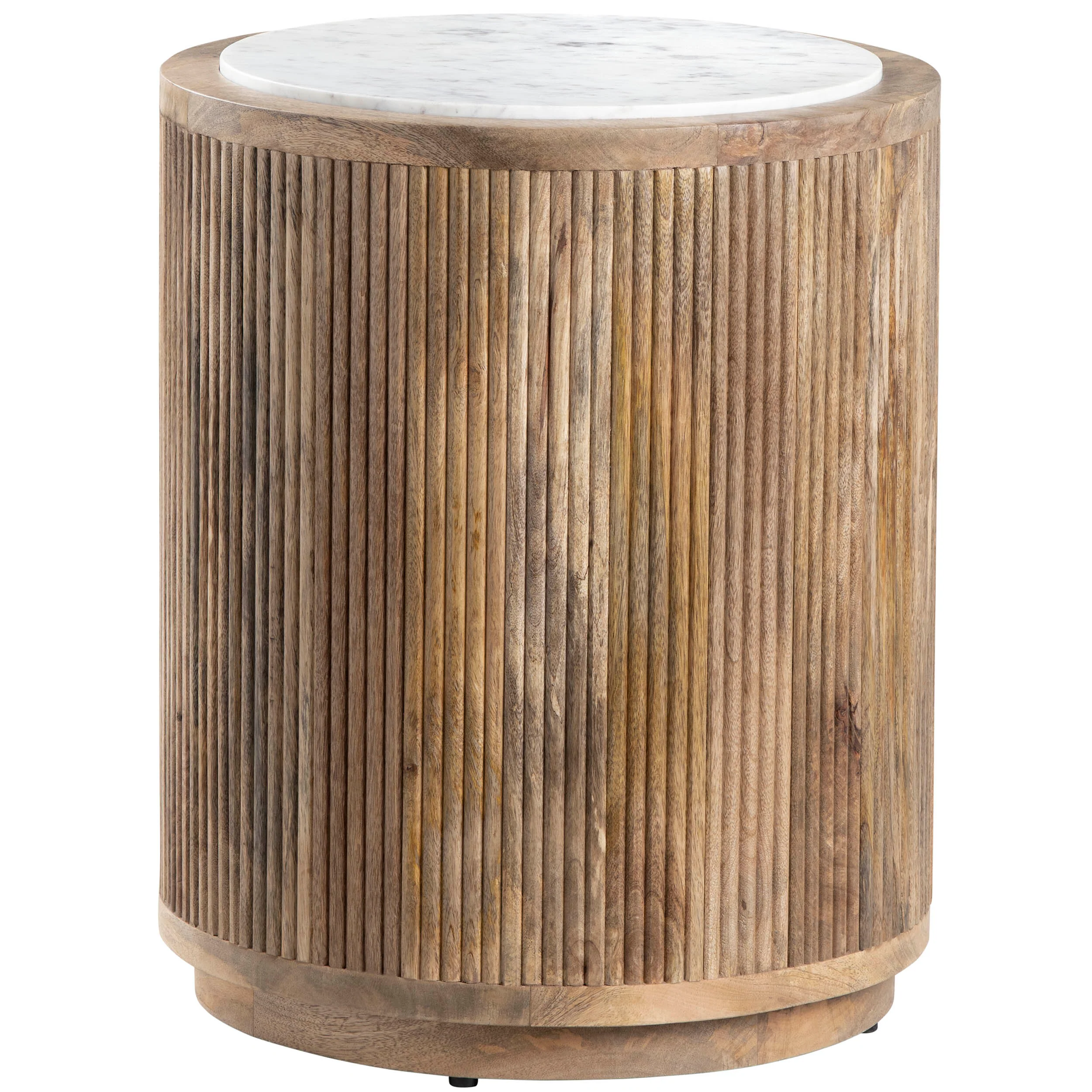 Santorini End Table, Natural