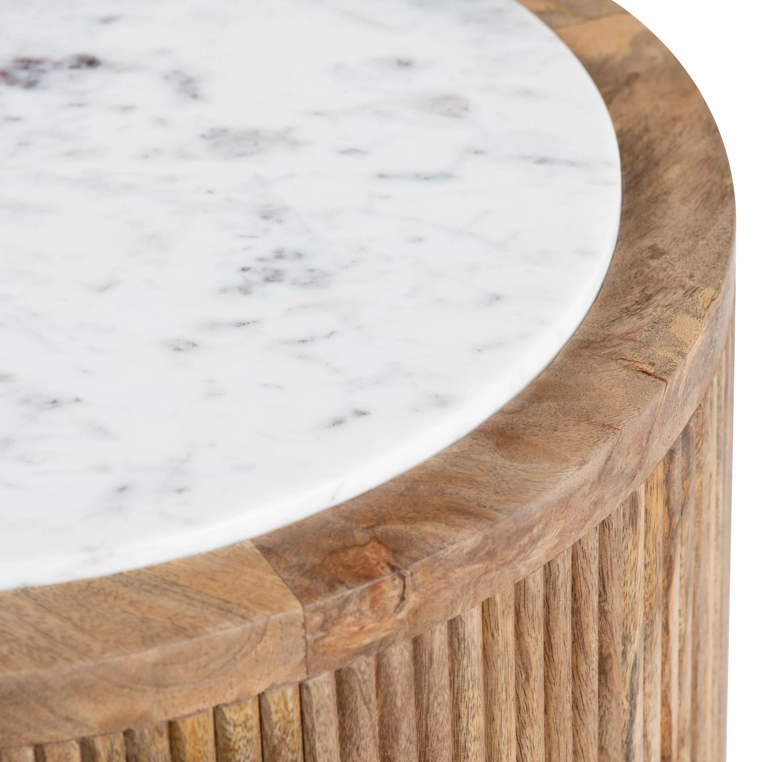 Santorini End Table, Natural - Image 2