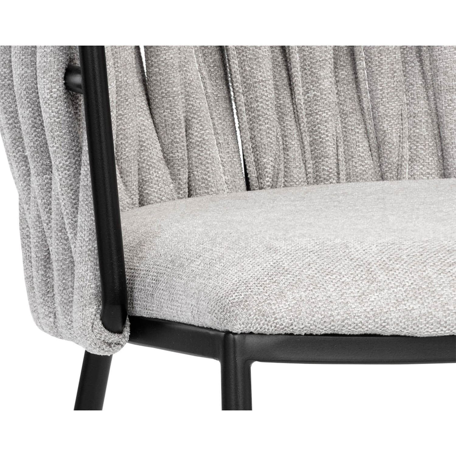 Sarai Dining Chair, Belfast Heather Grey, Set of 2 - Image 7