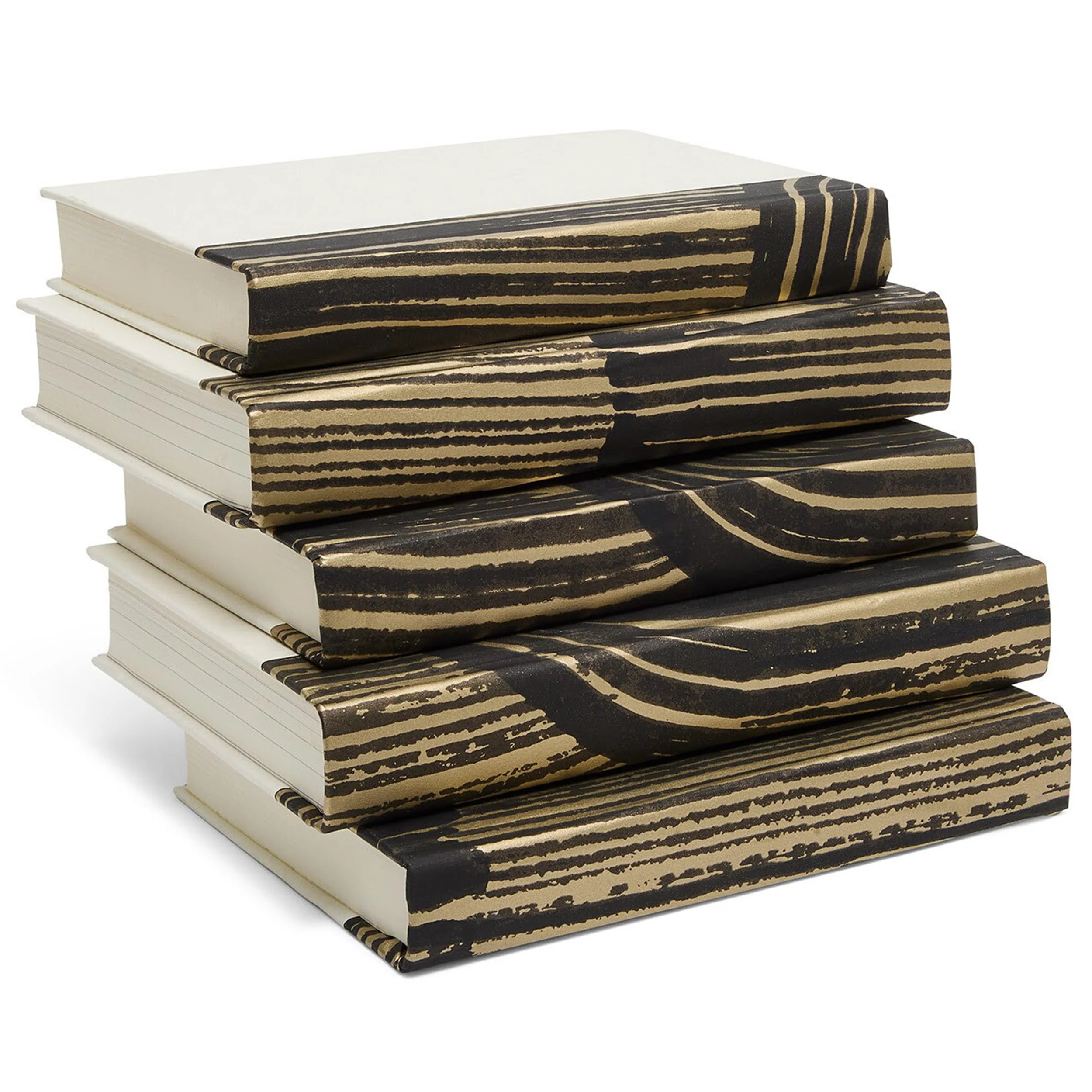 Sarasota Book Stack, Black/Gold - Image 2