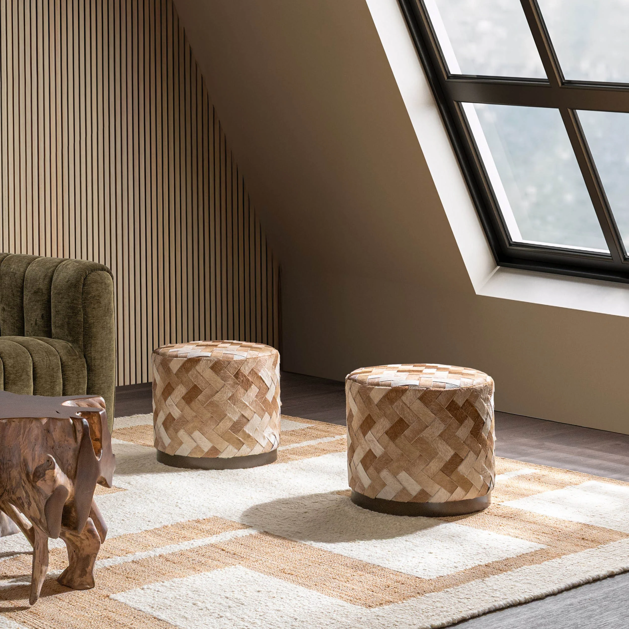 Sasha Accent Stool, Canyon Dust - Image 5