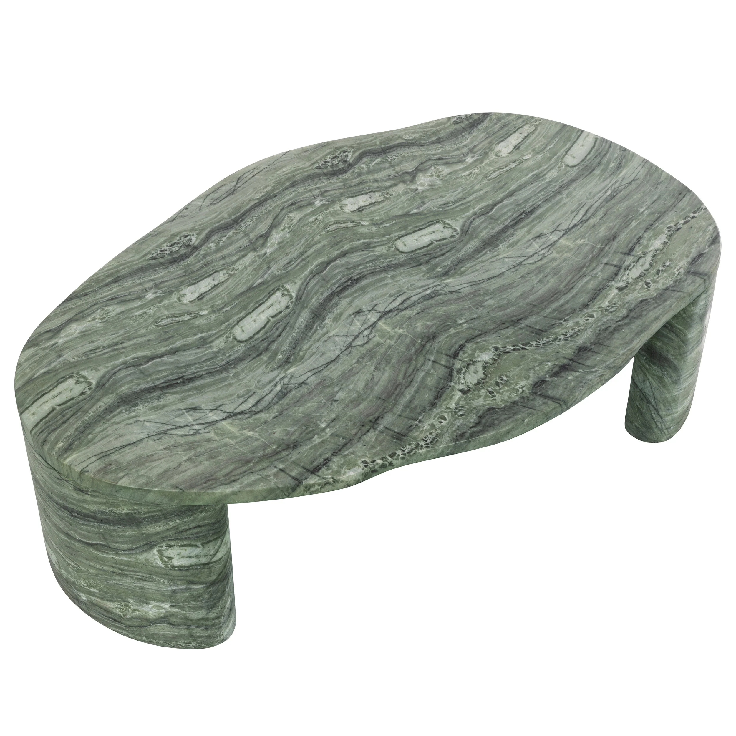 Savinah Coffee Table, Marble Look - Image 3