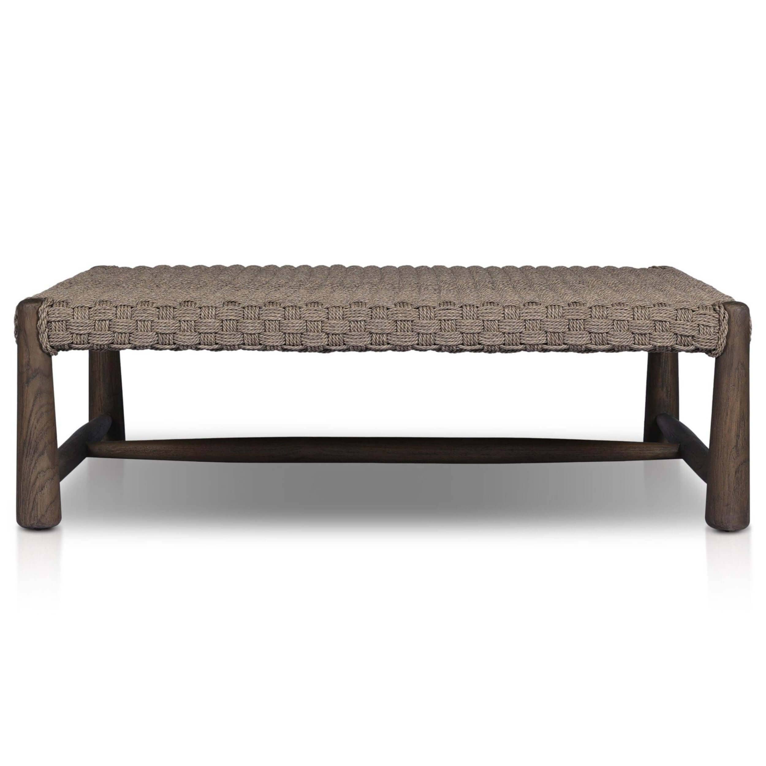 Savio Outdoor Coffee Table, Dark Textured by Amber Lewis x Four Hands - Image 2