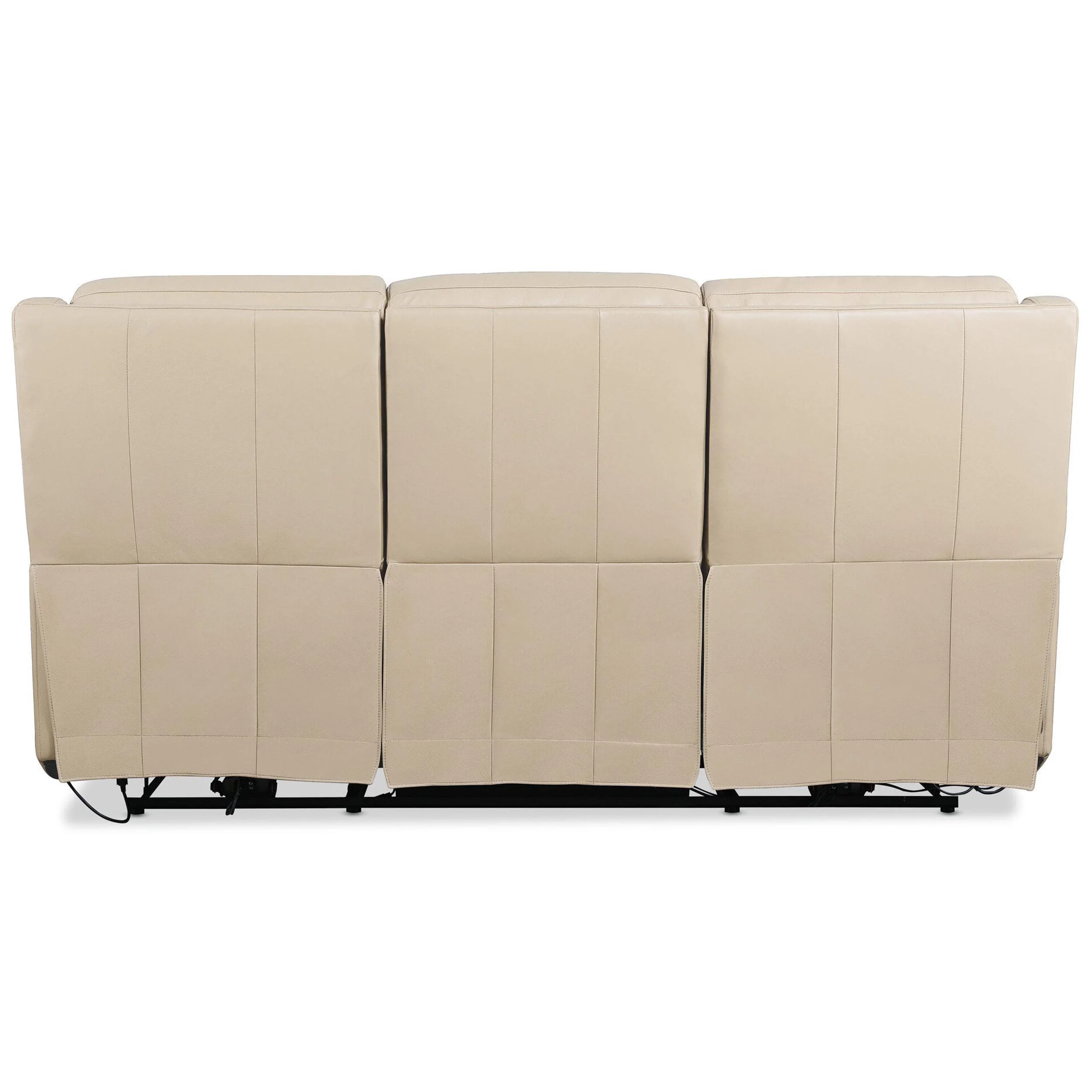 Nelson Leather Power Sofa, Salvo Beige - Image 4