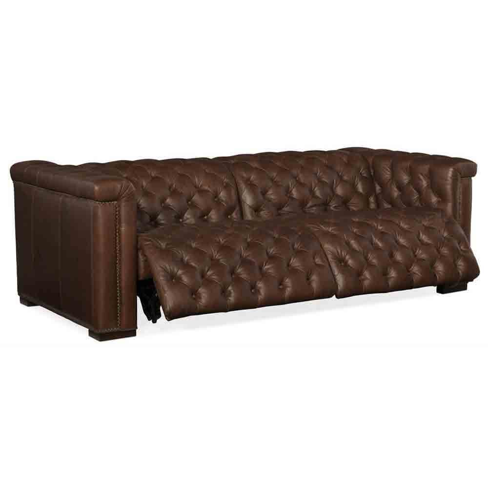 Savion Power Motion Leather Sofa, Saddlebag Lodge - Image 4