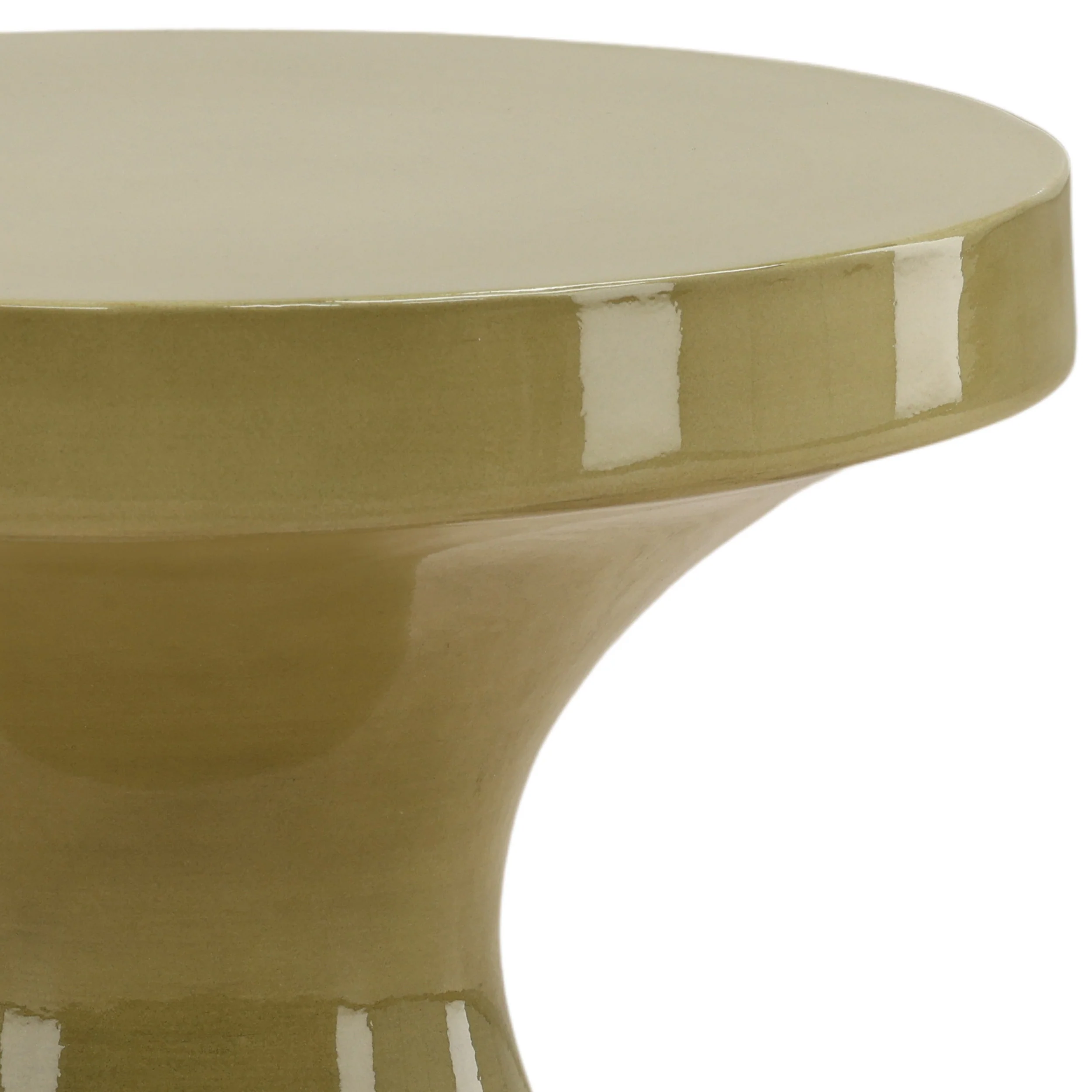 Savitri Outdoor Side Table, Green Ombre - Image 2