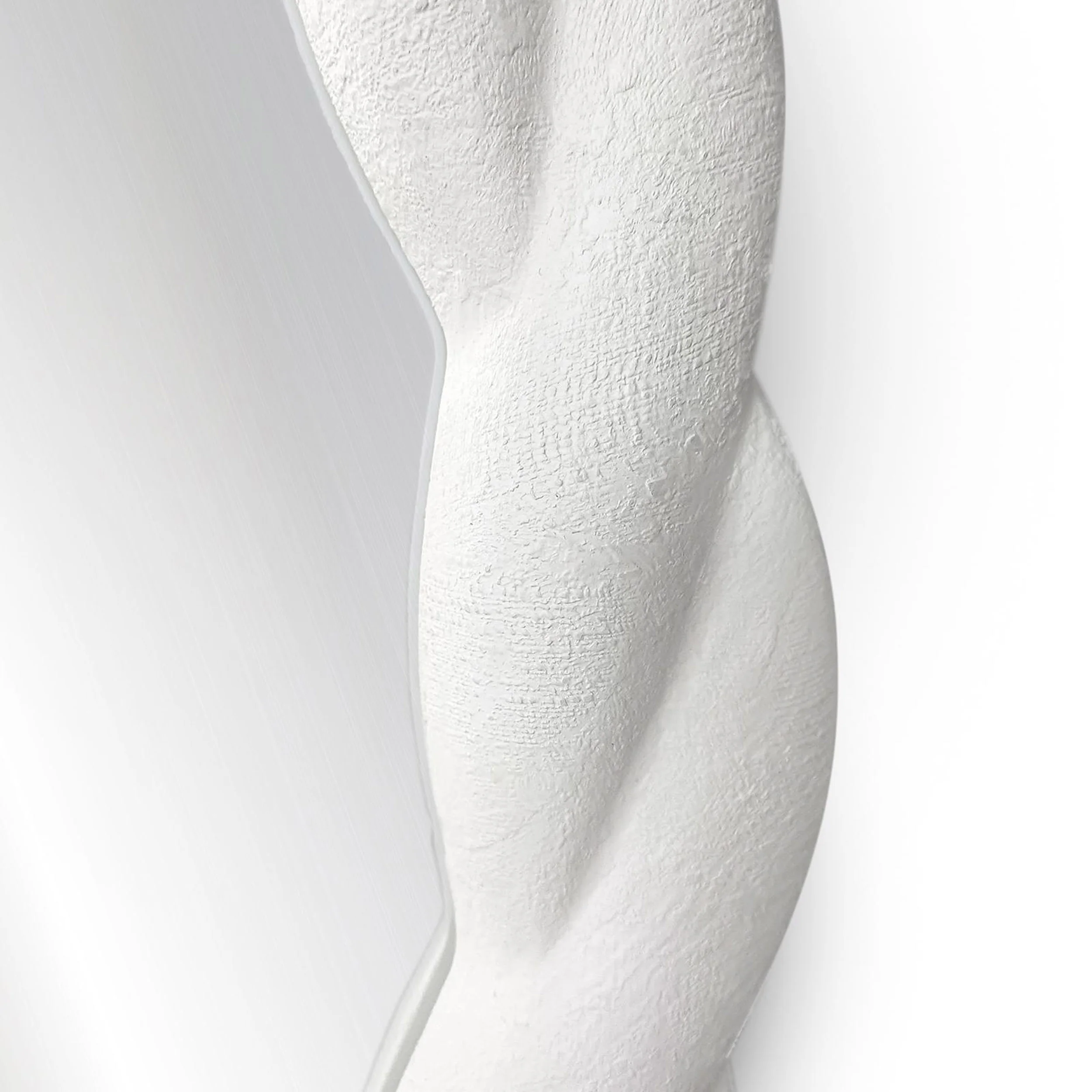 Saylor Mirror, White - Image 2