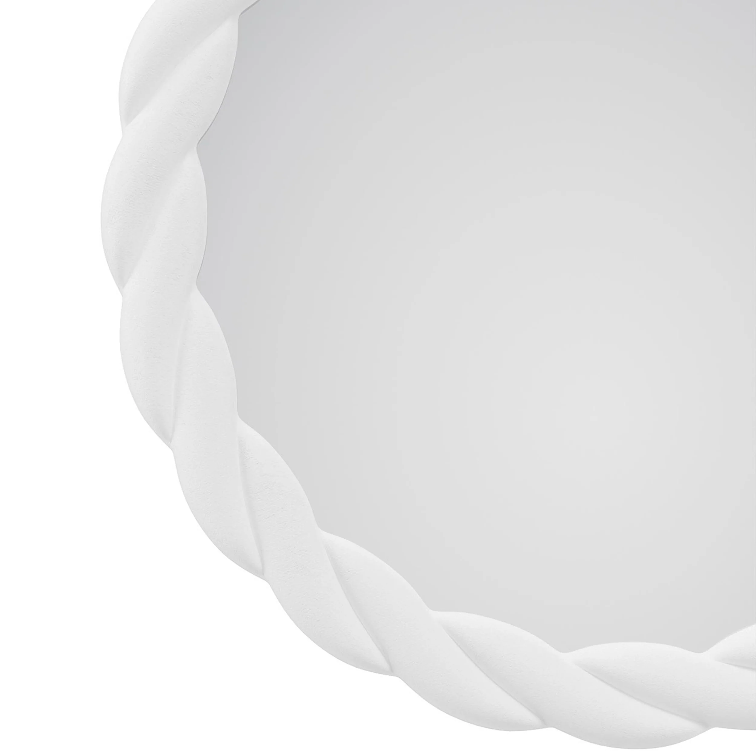 Saylor Mirror, White - Image 4