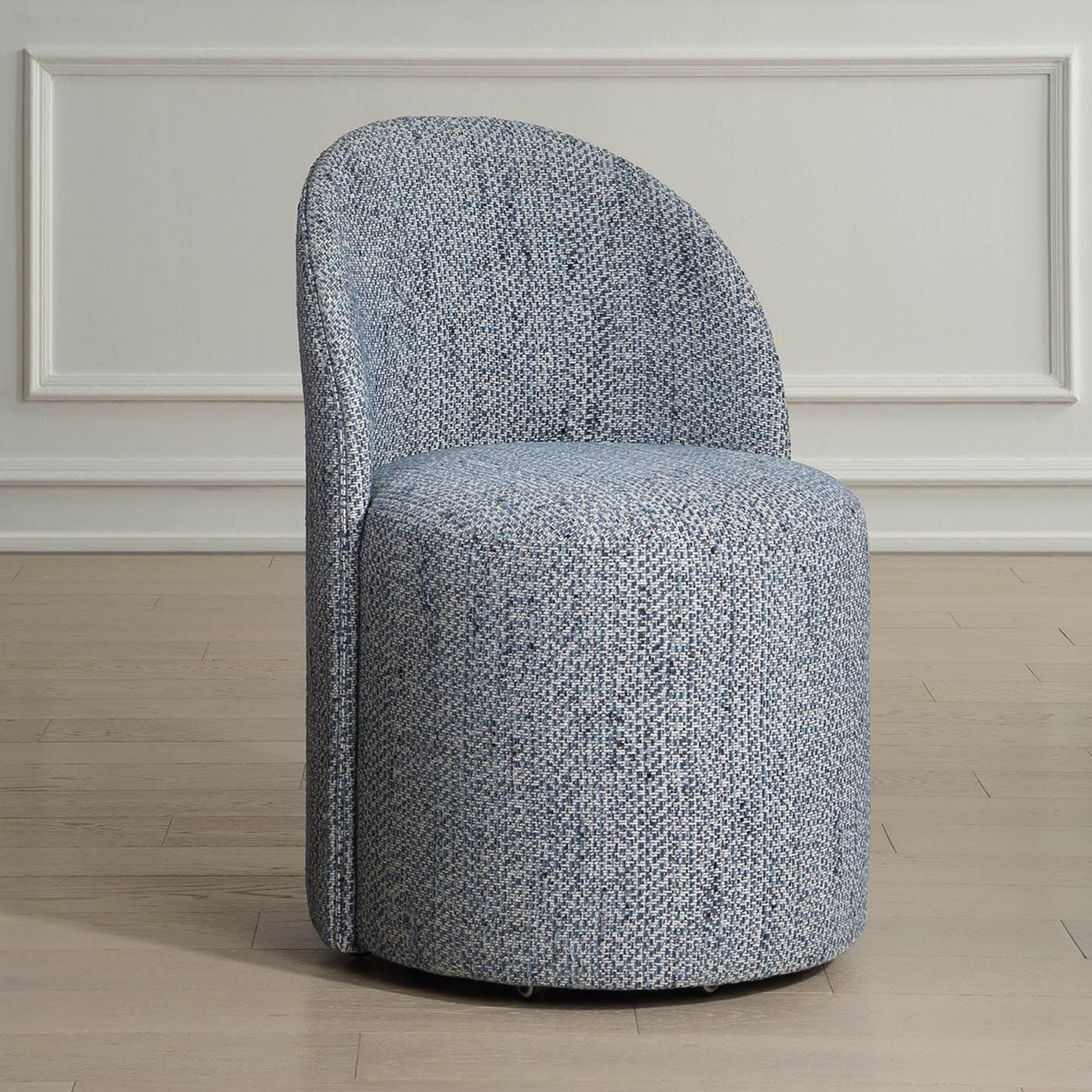 Roll With It Dining Chair, Denim - Image 6