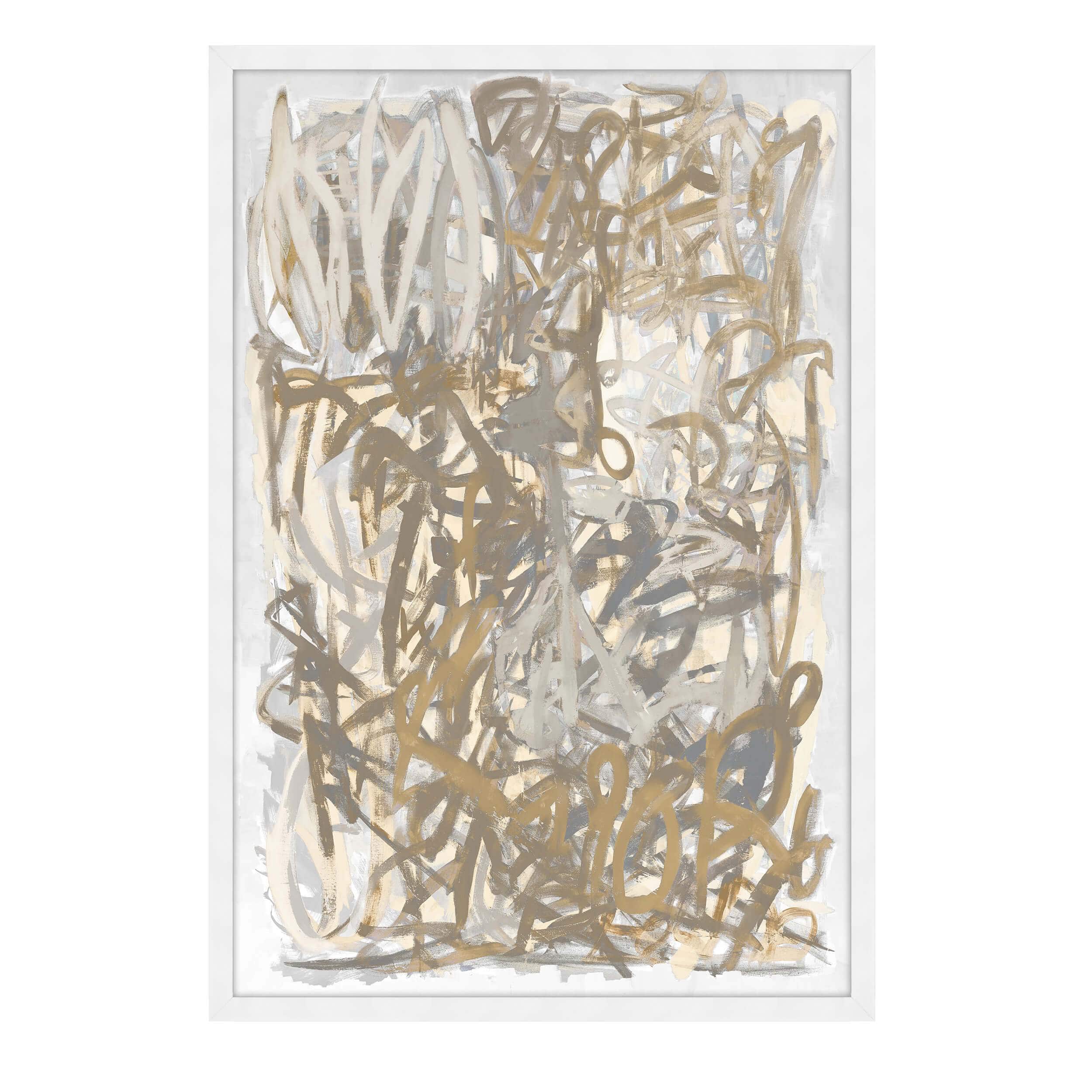 Scribbles Framed
