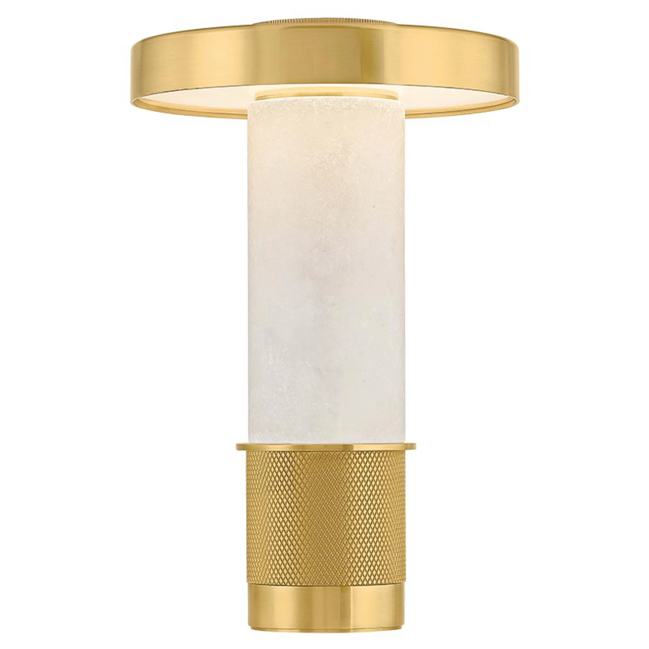 Sefton Rechargeable Lamp, Aged Brass