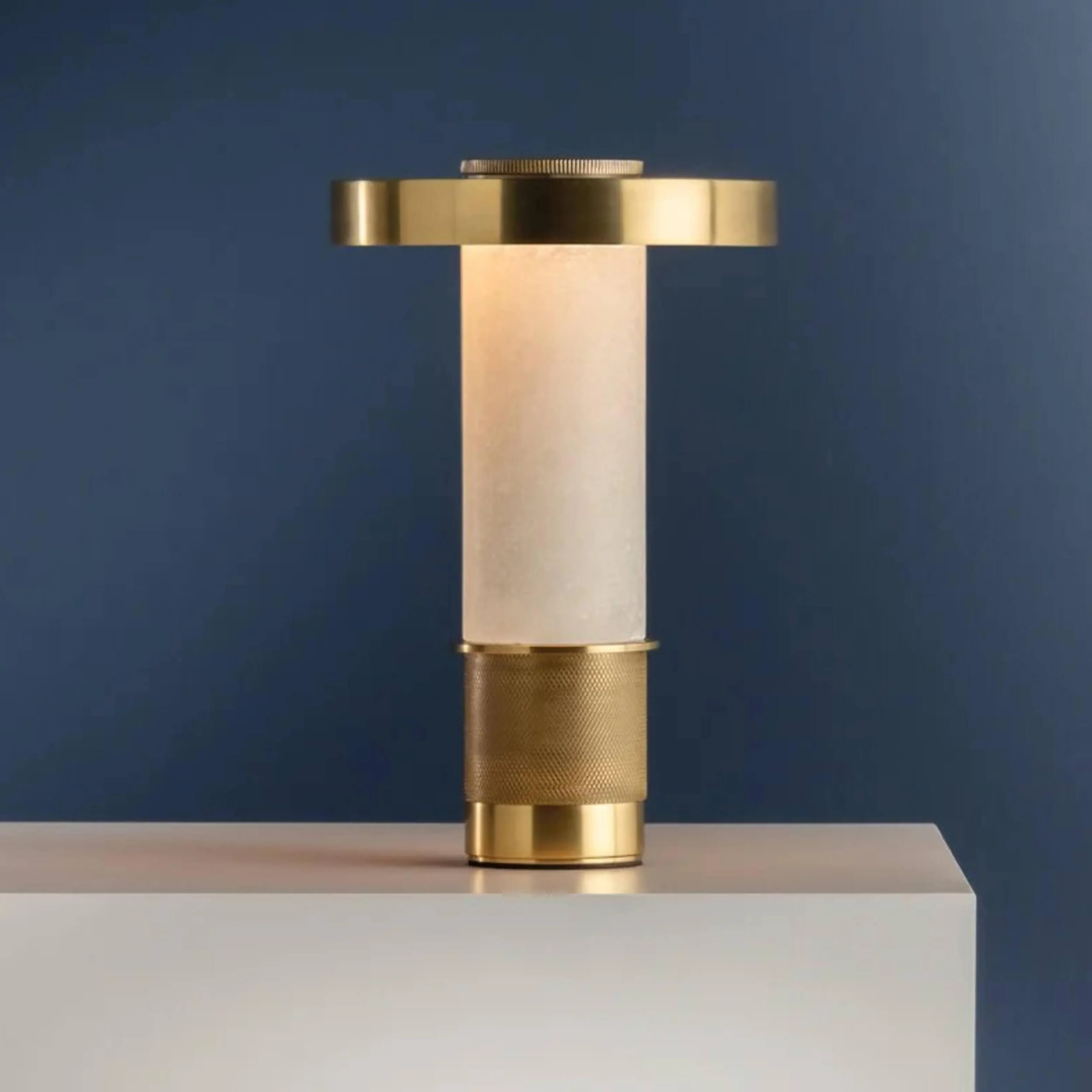 Sefton Rechargeable Lamp, Aged Brass - Image 6