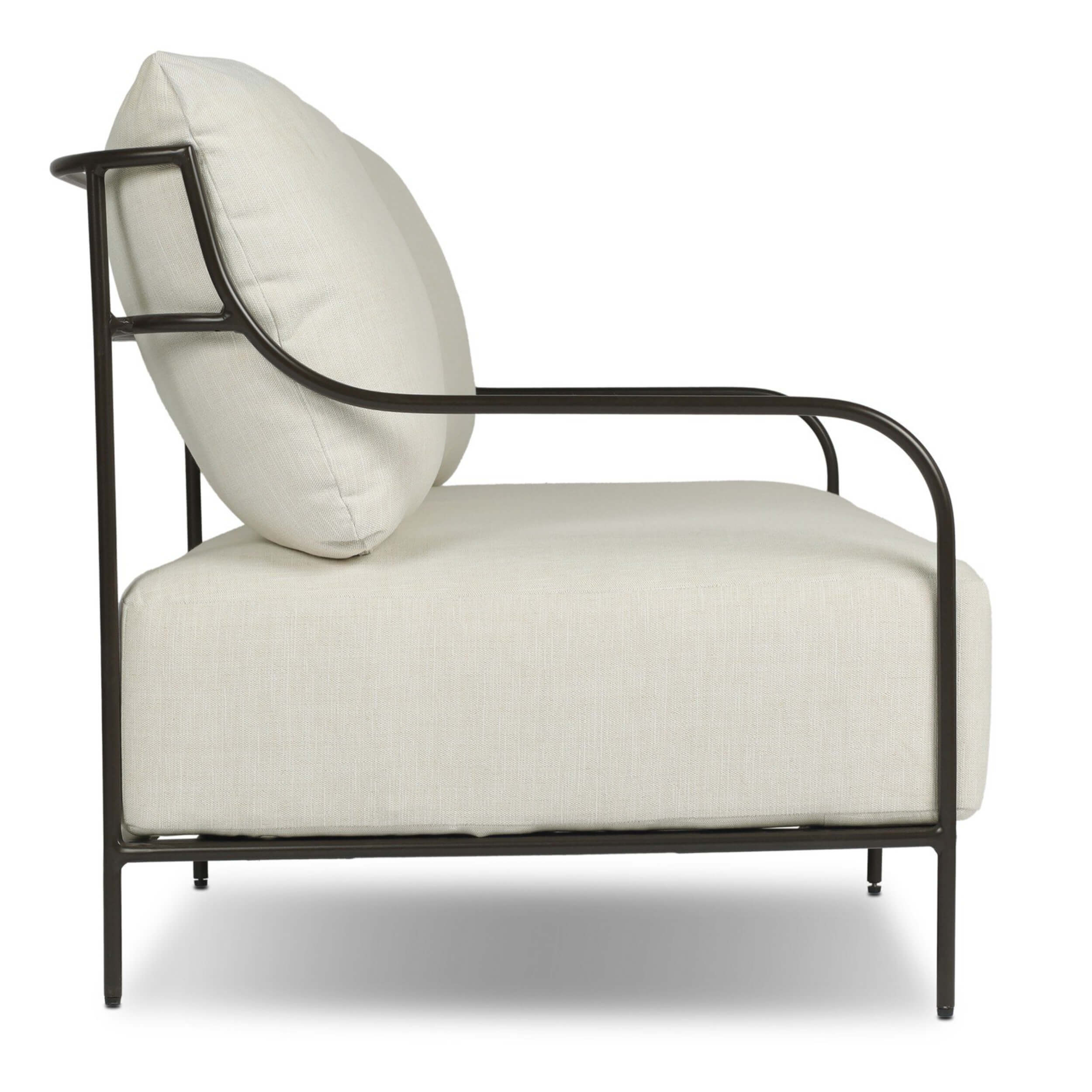 Segovia 78" Outdoor Sofa, Vergo Cream by Four Hands - Image 3
