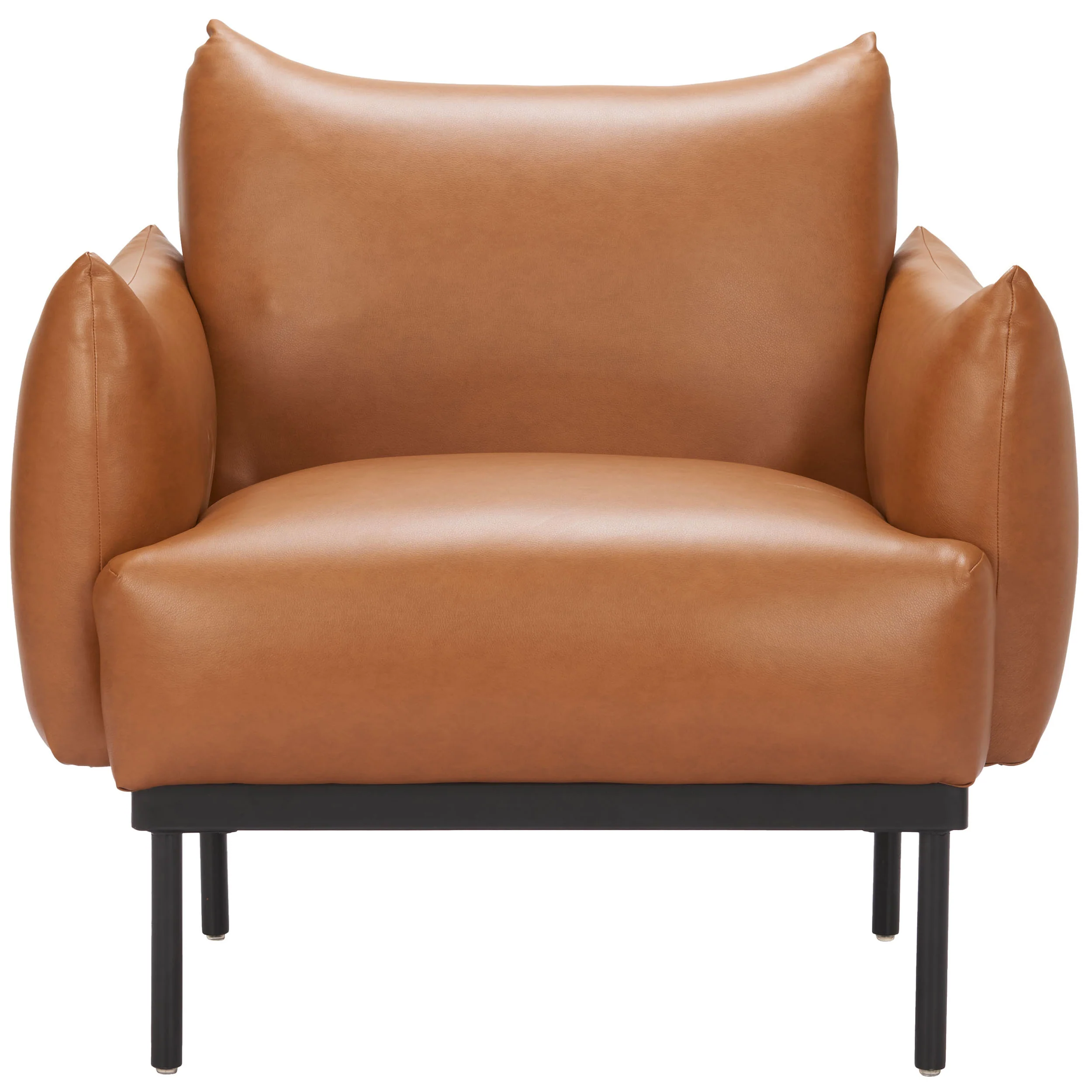 Sekil Chair, Brown - Image 2