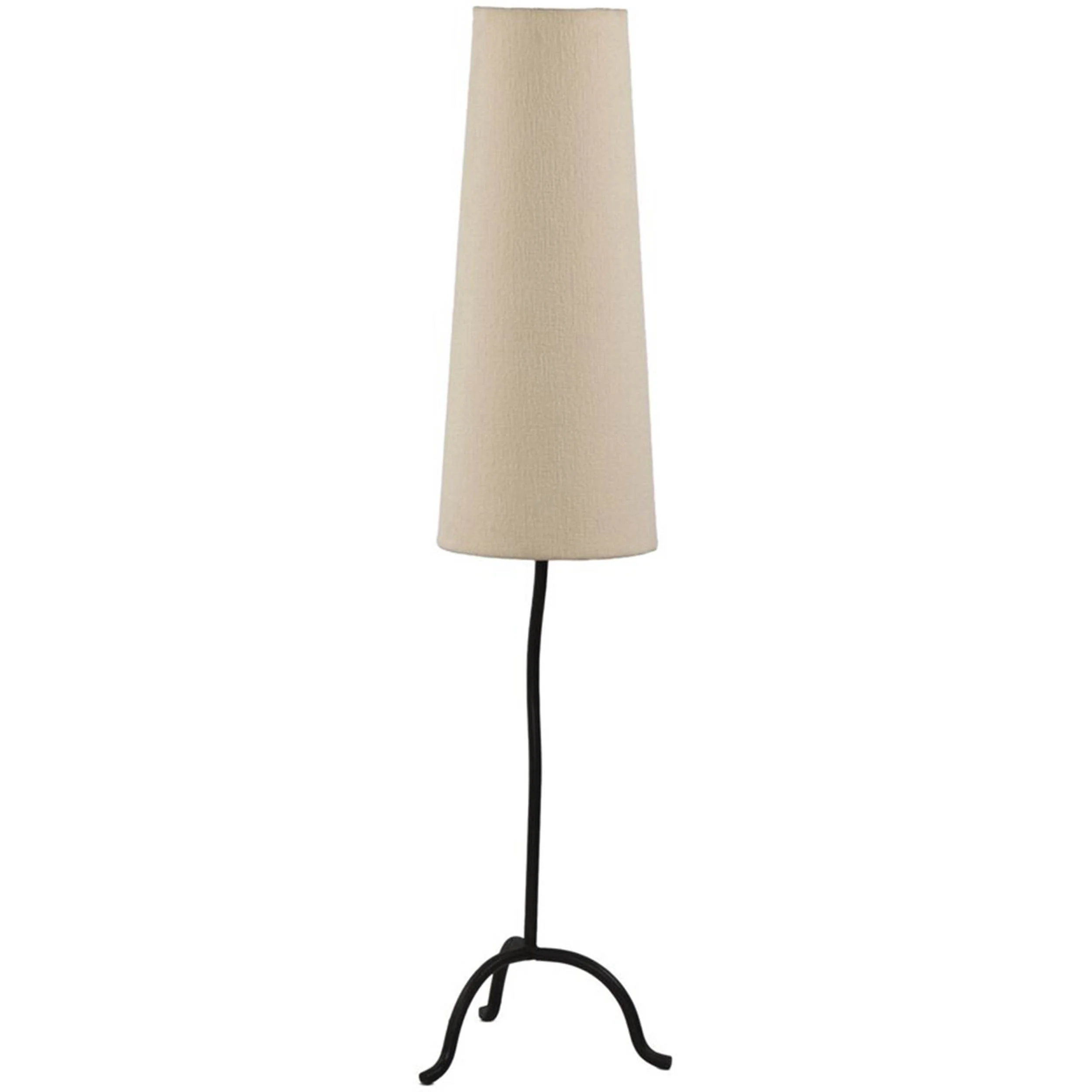 Selby Floor Lamp, Black Wrought Iron by Four Hands