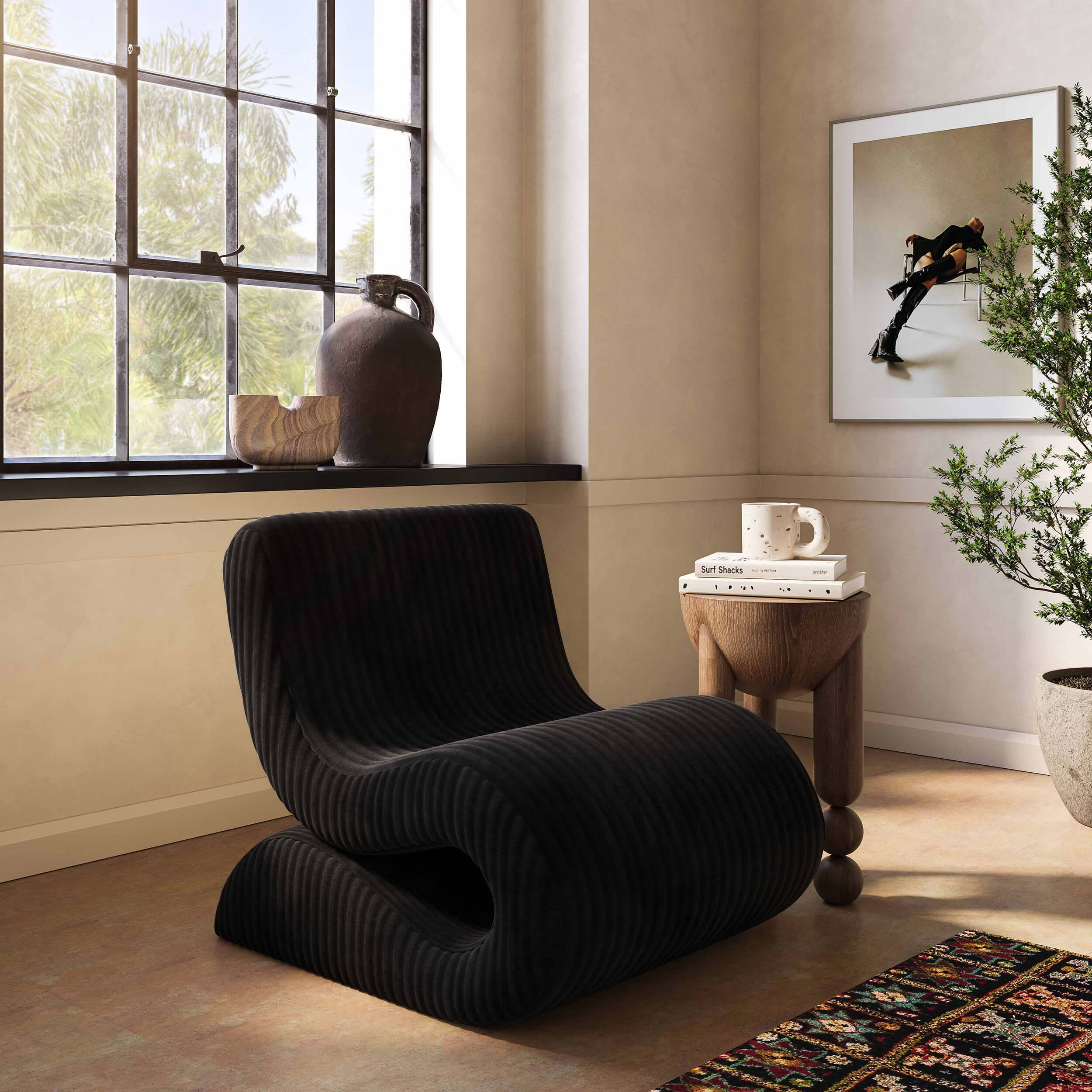 Senna Chair, Black - Image 4