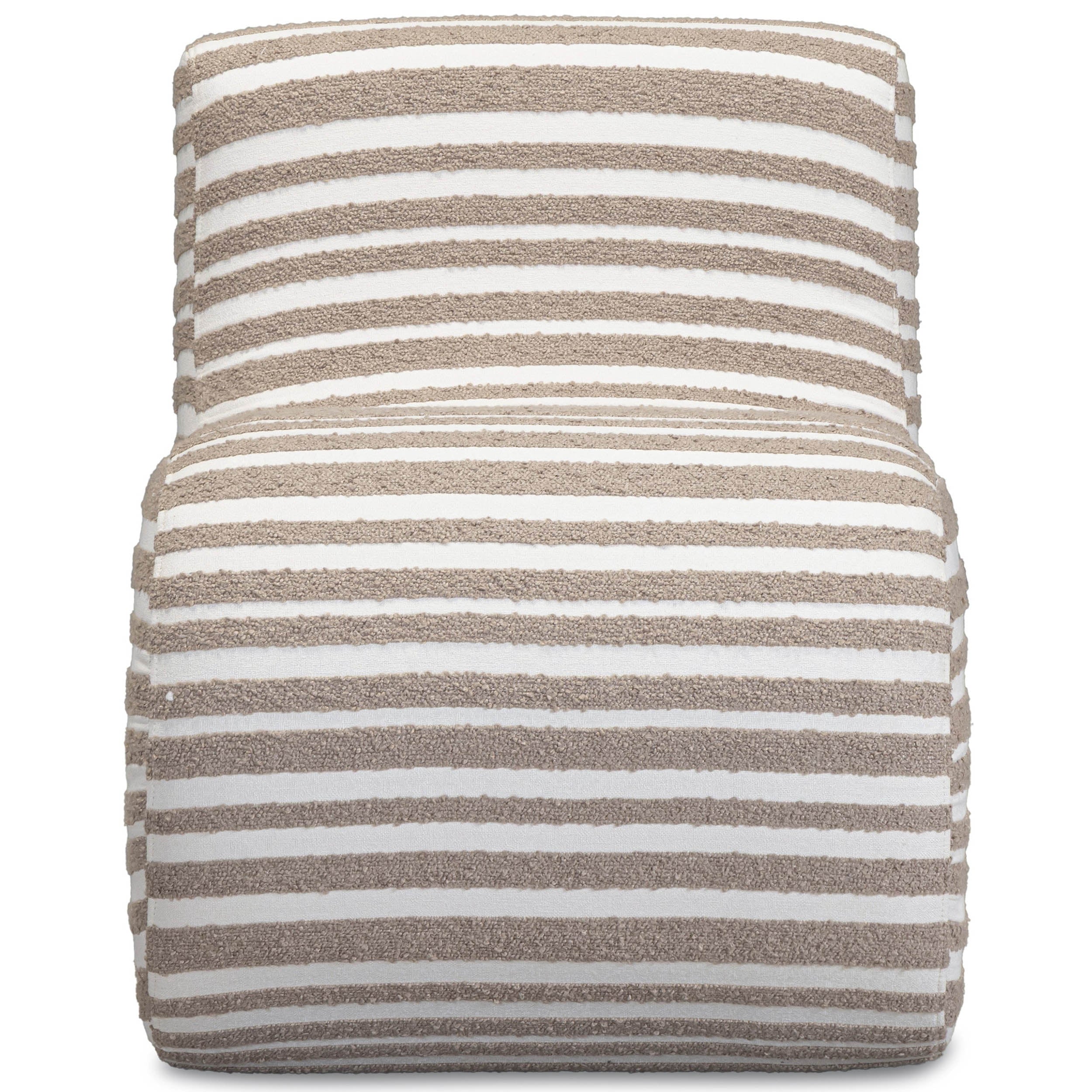 Senna Jacquard Accent Chair, Taupe - Image 2
