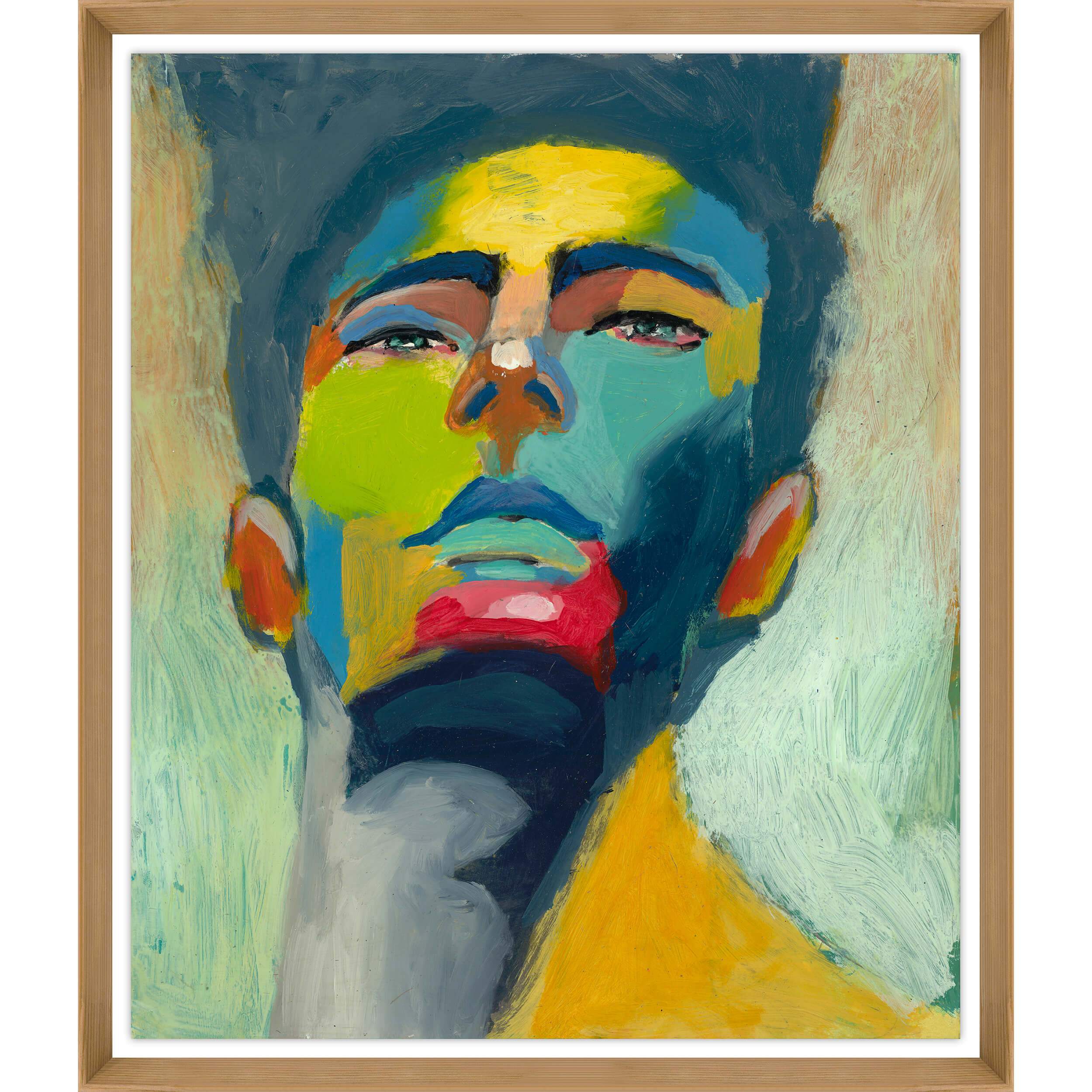 Sensual Gaze II Acrylic Glass Framed