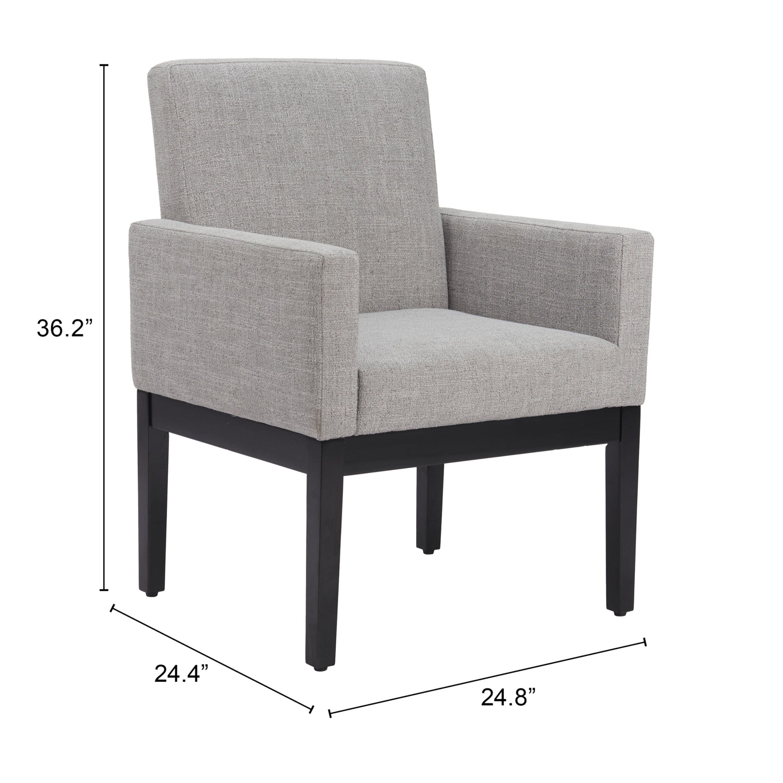 Senzil Dining Chair, Gray - Image 7
