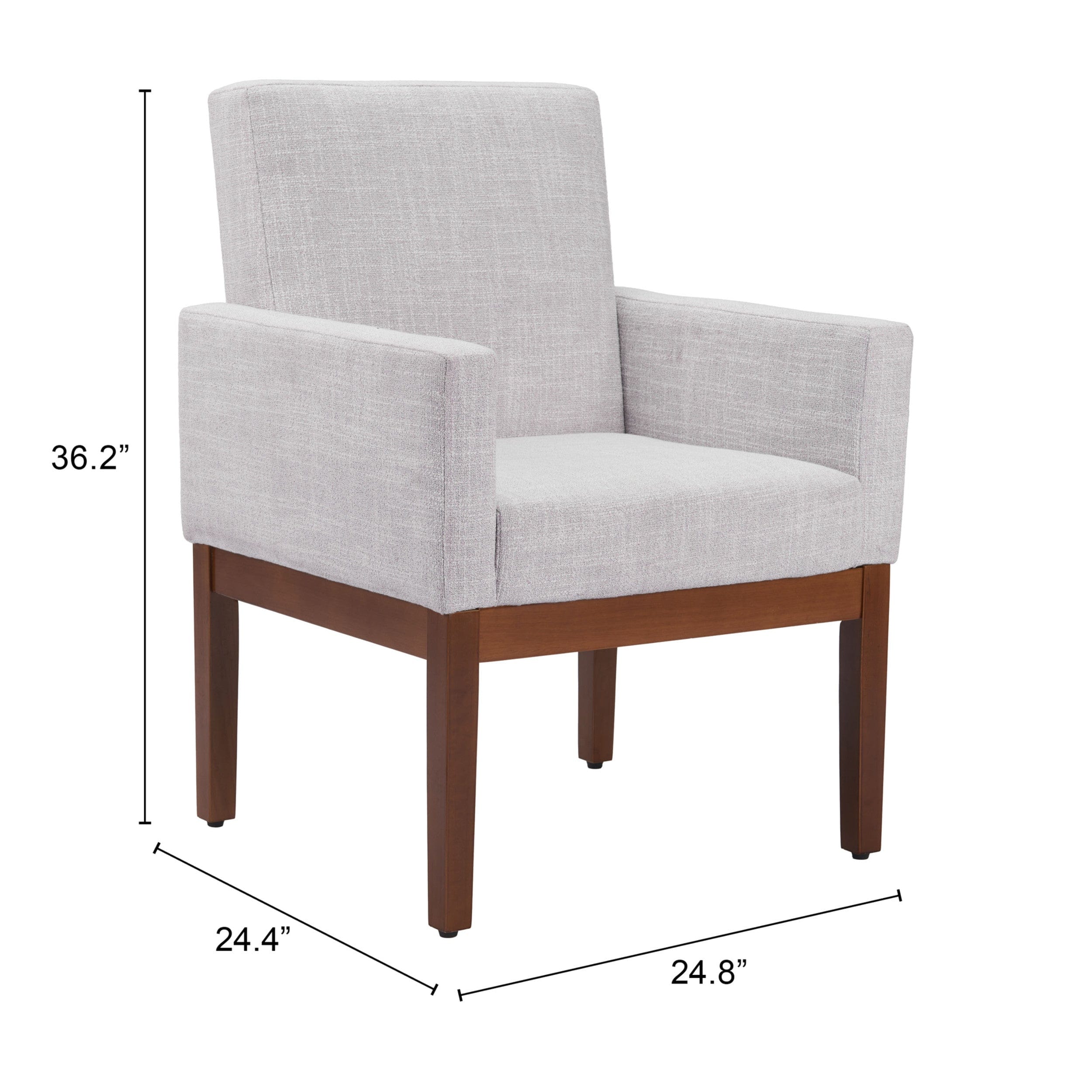Senzil Dining Chair, Ivory - Image 6