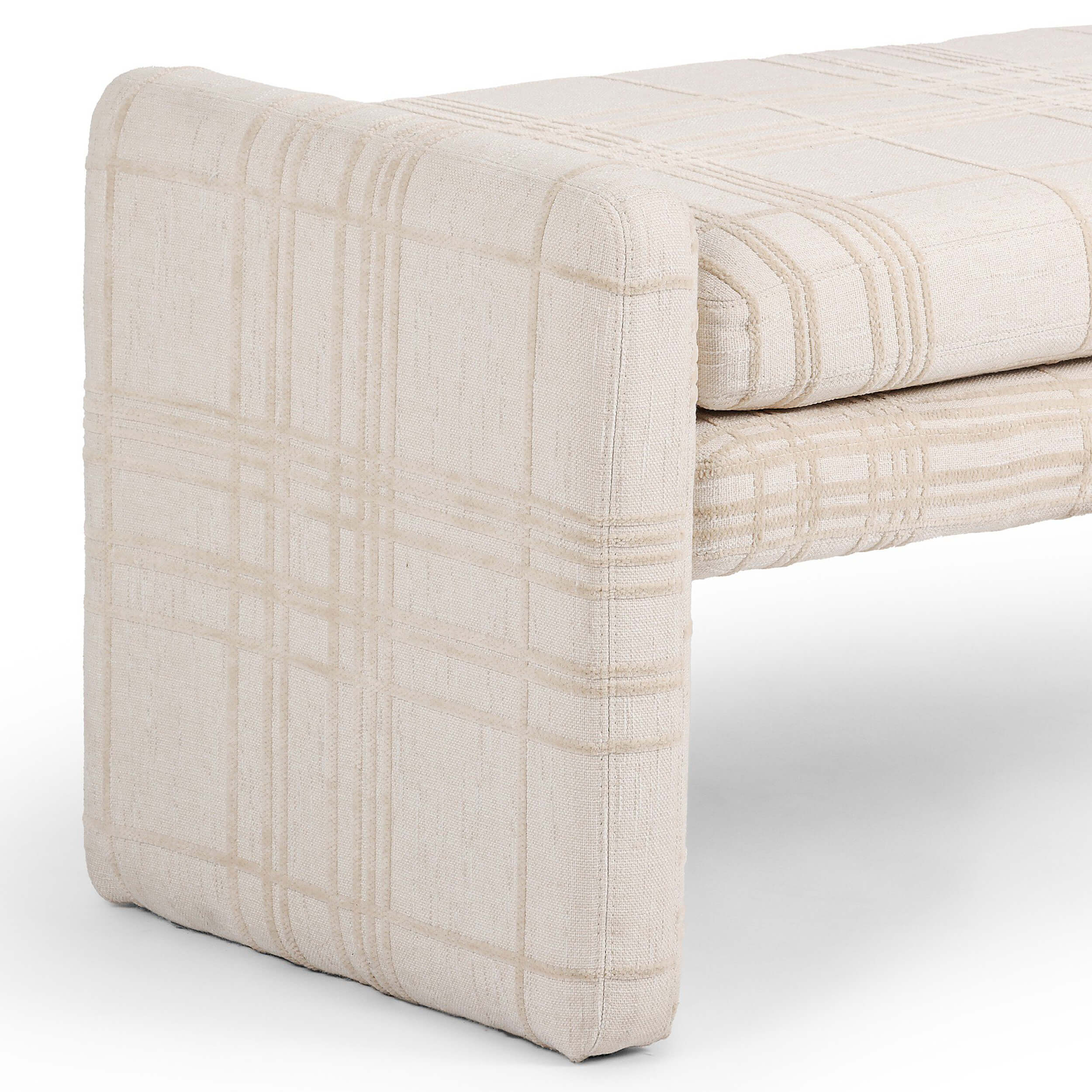 Serena Bench, Sheffield Ivory - Image 5