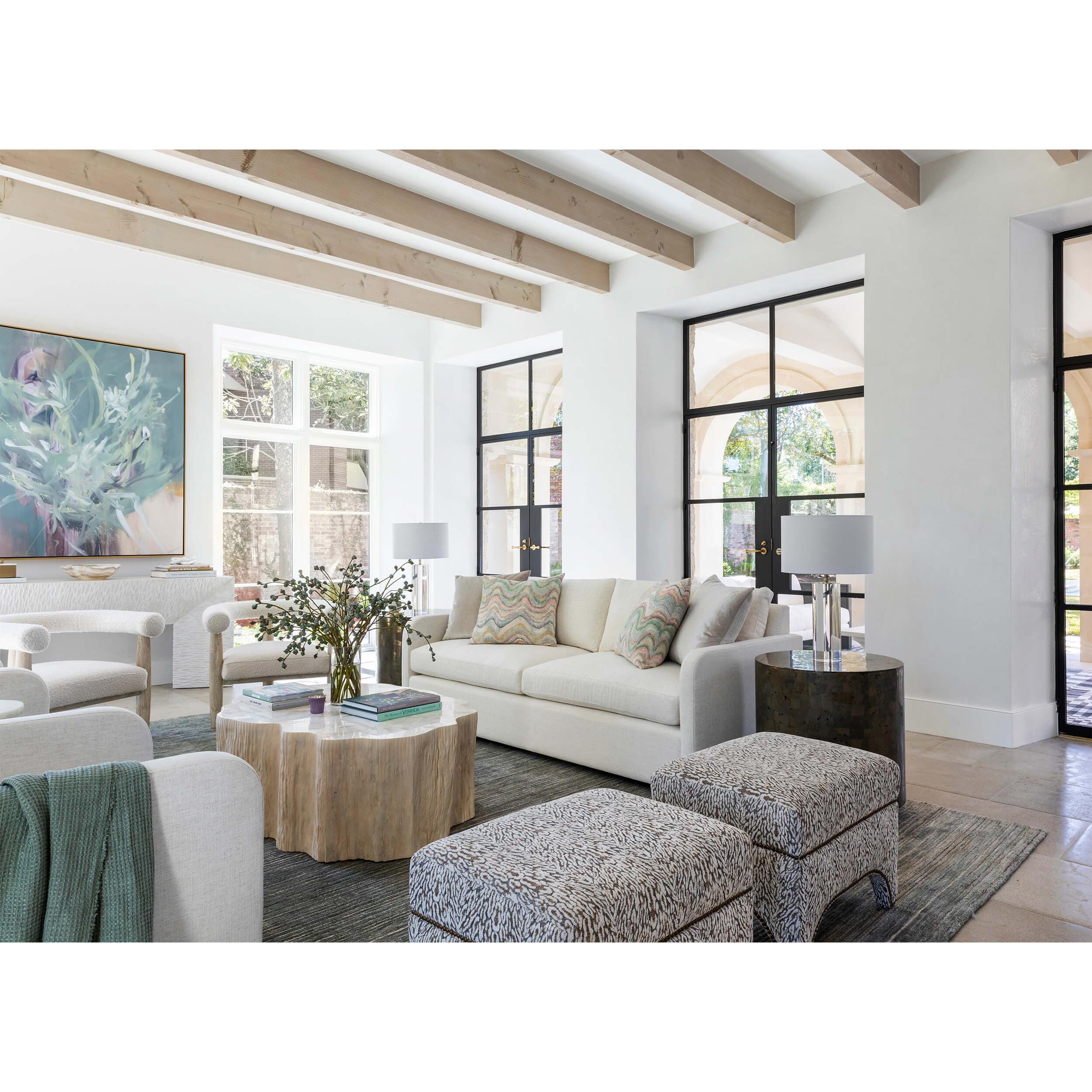 Serena Sofa, Nomad Snow - Image 5