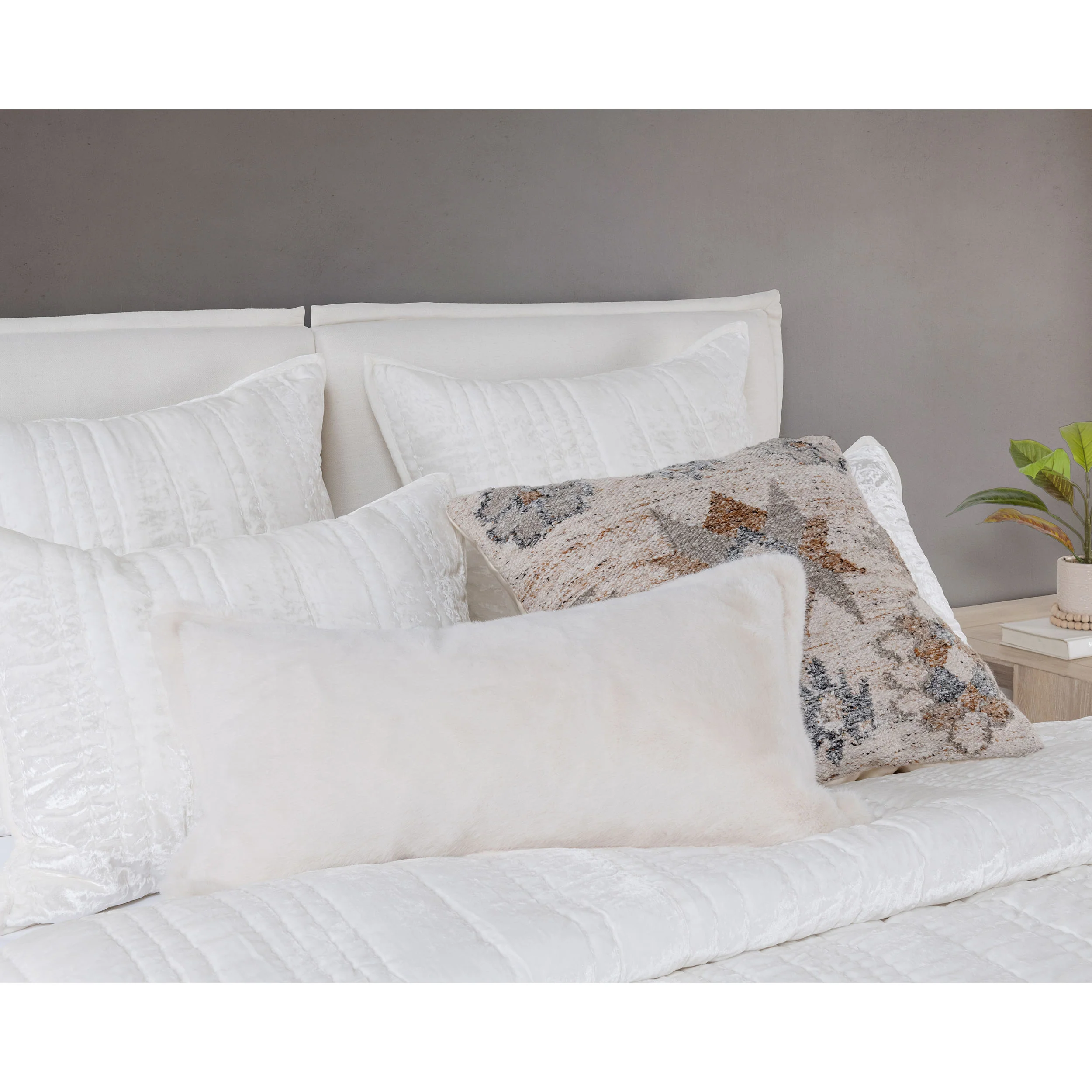 Seville Quilt, Ivory - Image 5