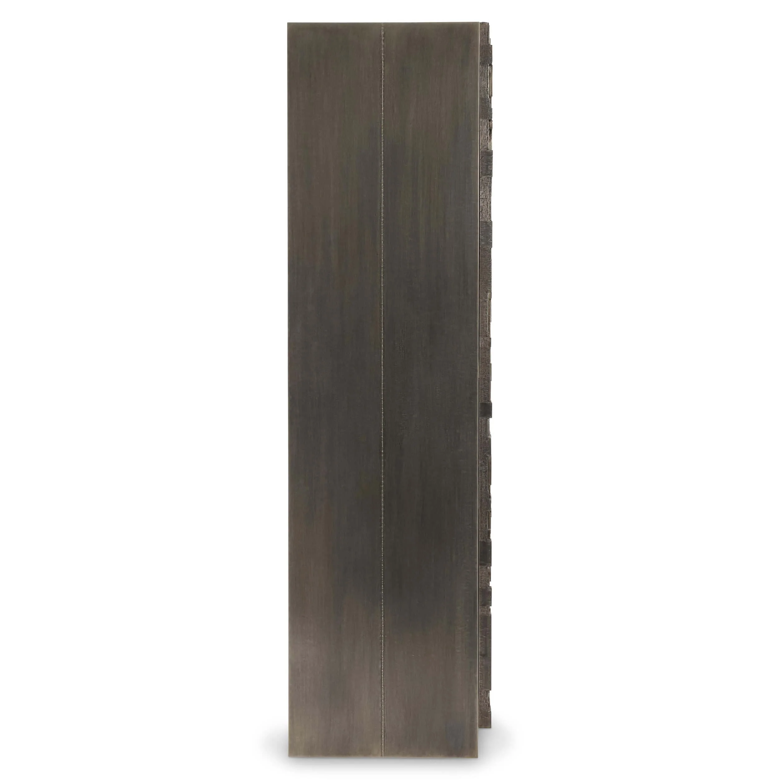 Sharaab Storage Cabinet, Antique Silver - Image 3