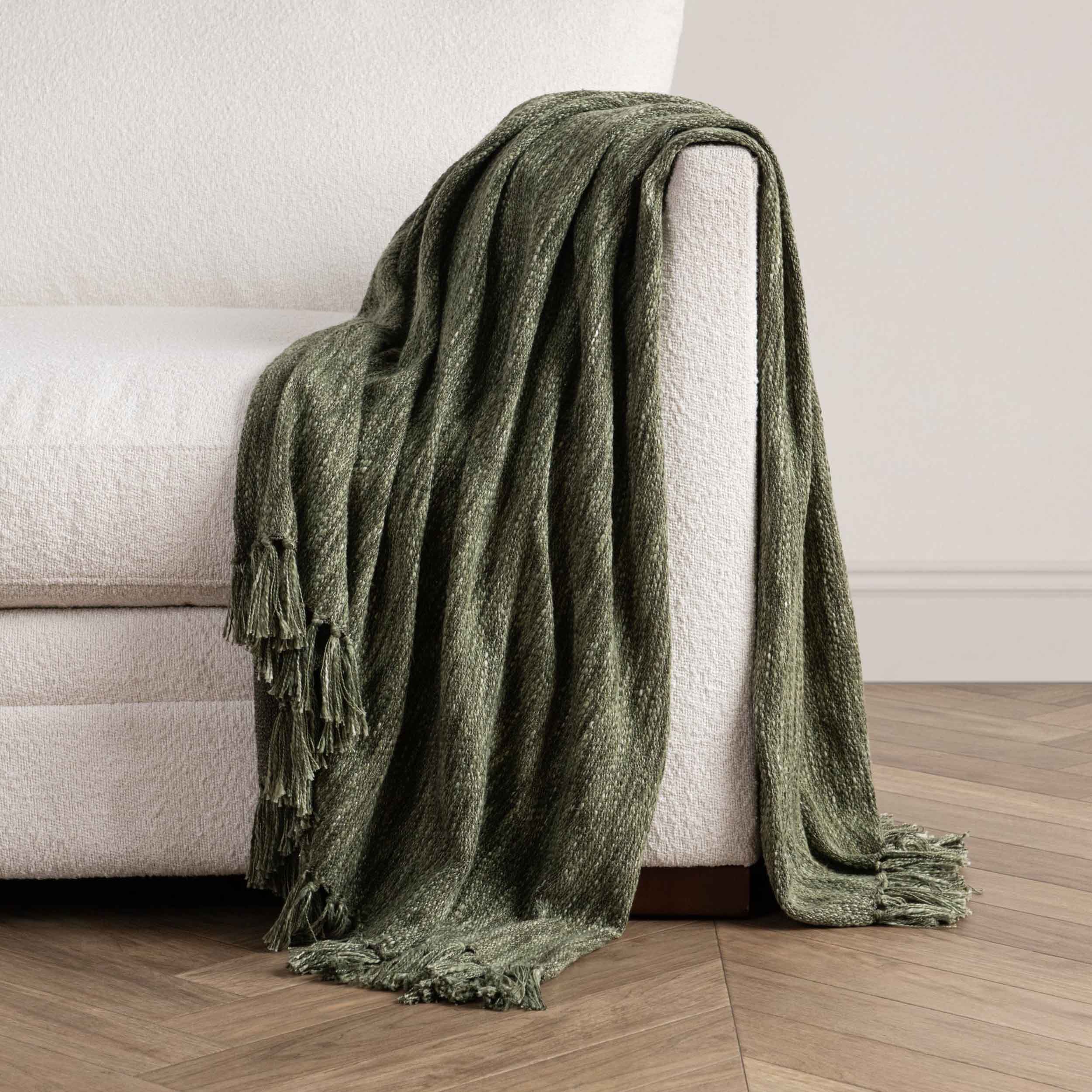 Sharma Throw, Cedar Green - Image 6