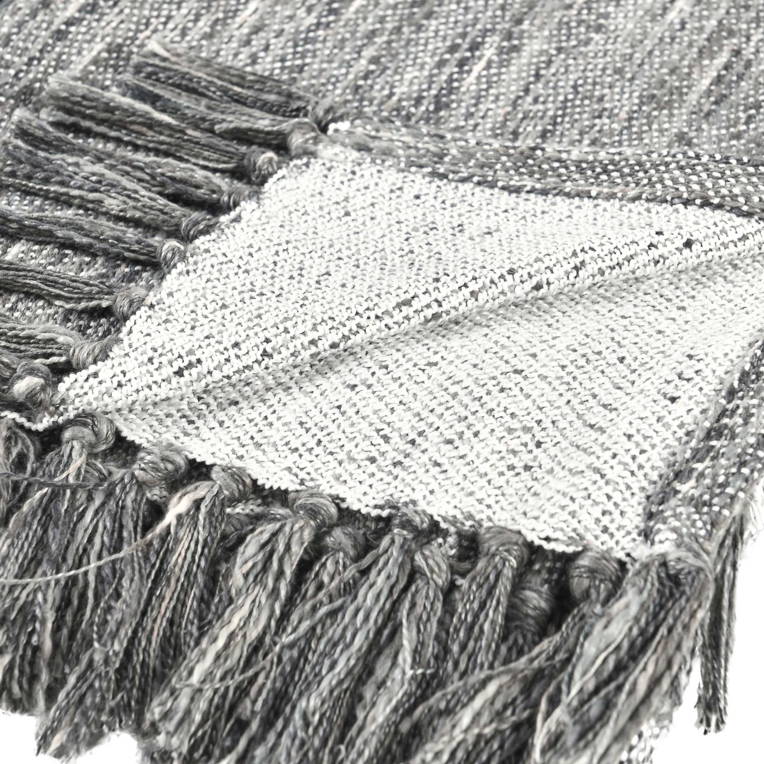 Sharma Throw, Gray - Image 4