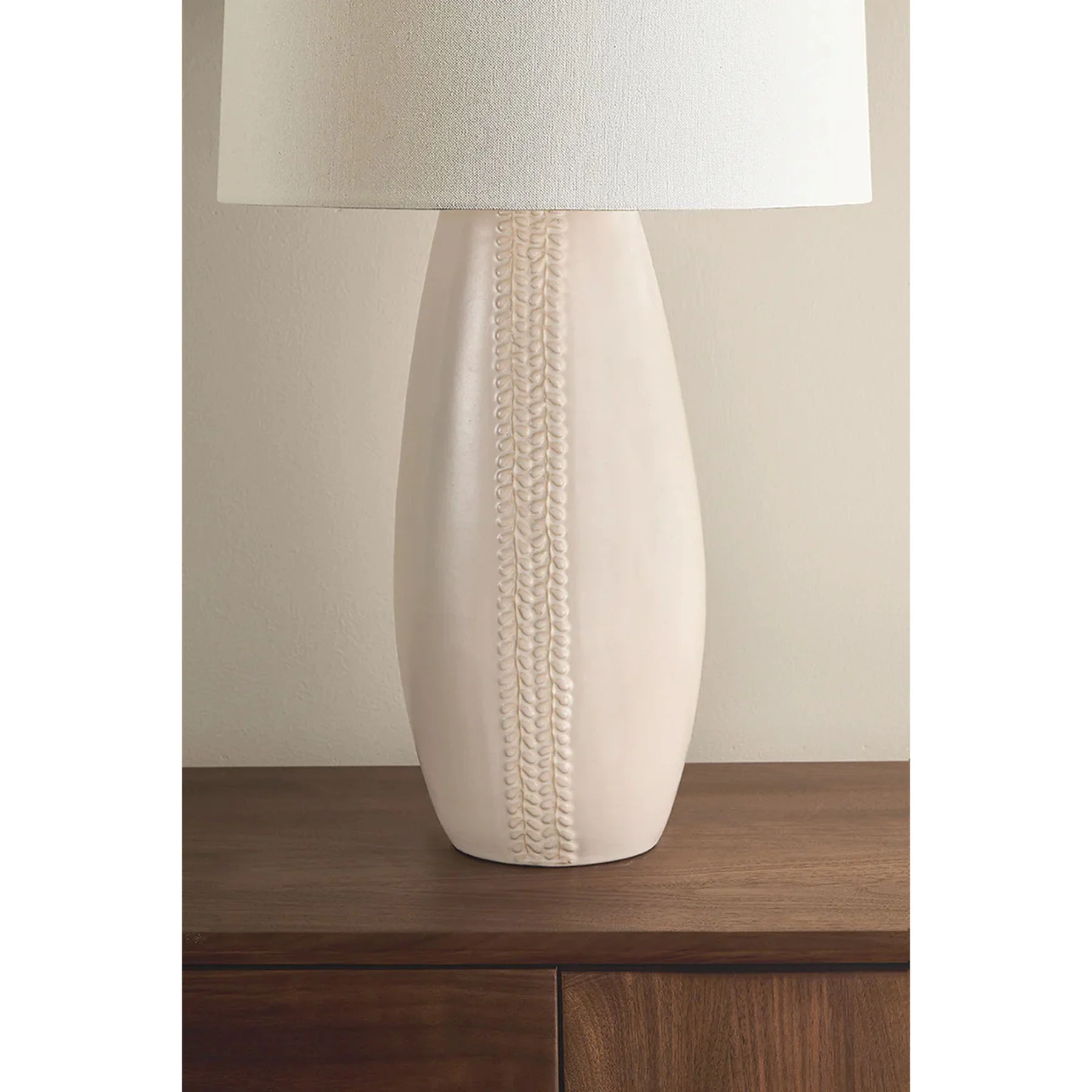 Shavani Table Lamp, Aged Brass/Ceramic Honeydew - Image 4