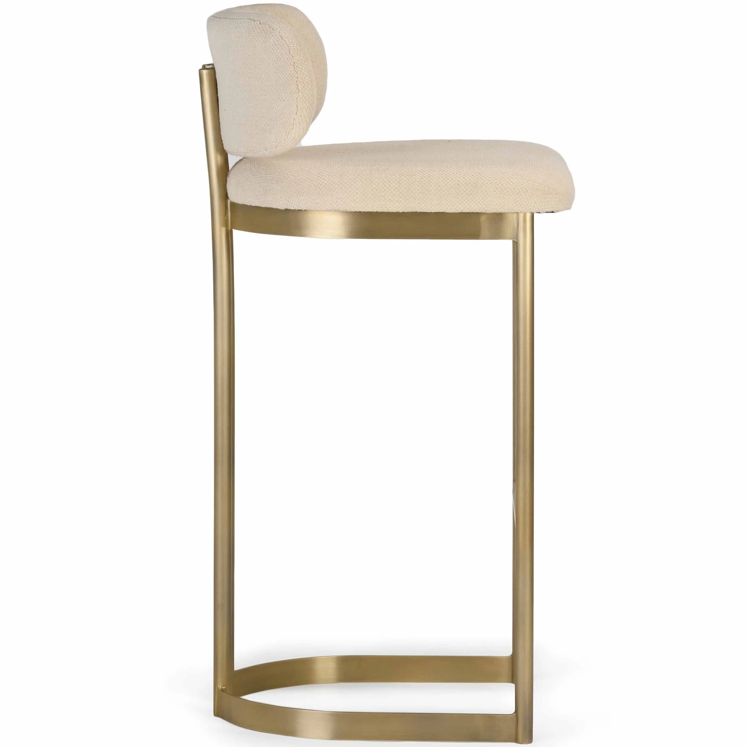 Shay Bar & Counter Stool, Antique Brass, Set of 2 - Image 10