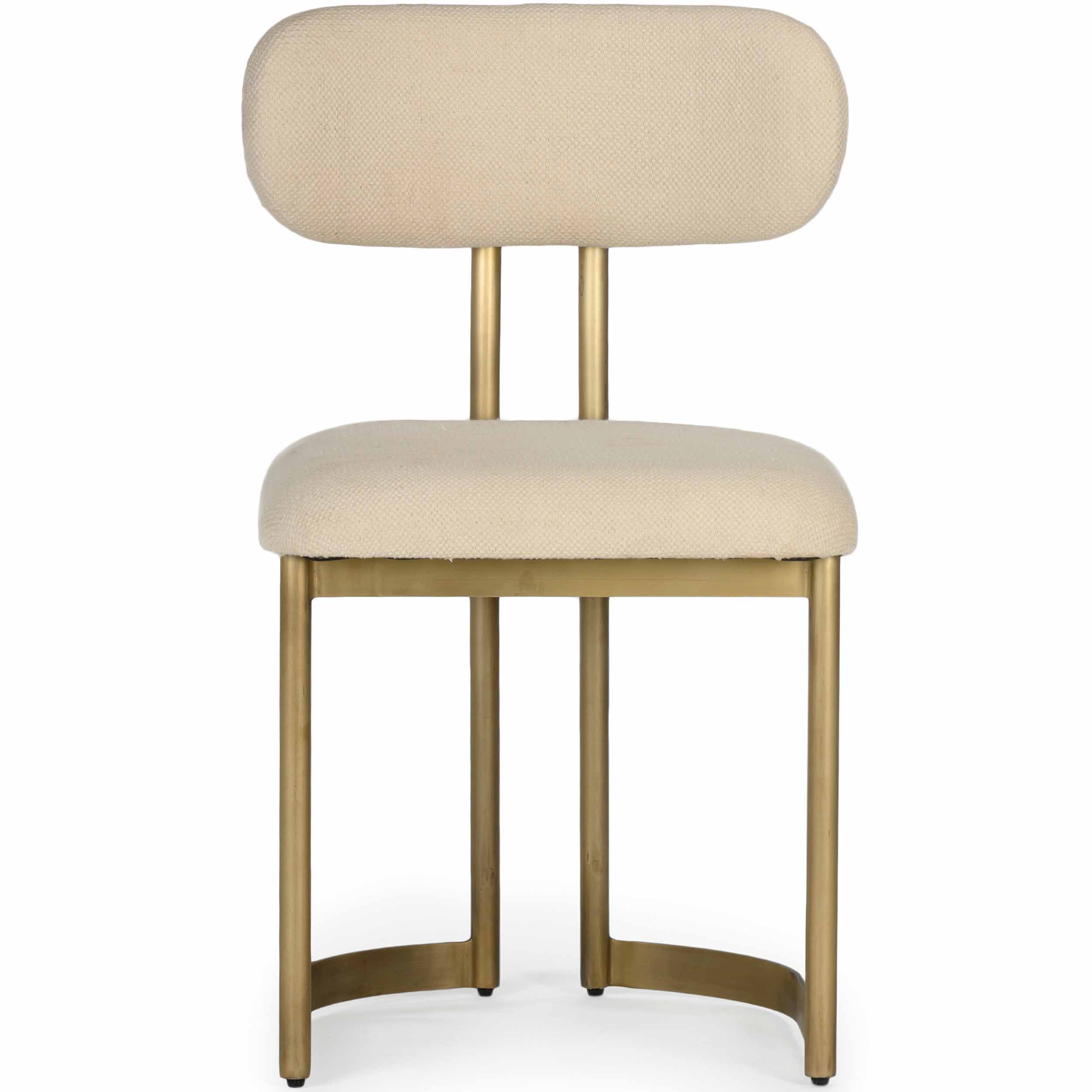 Shay Dining Chair, White, Set of 2 - Image 2