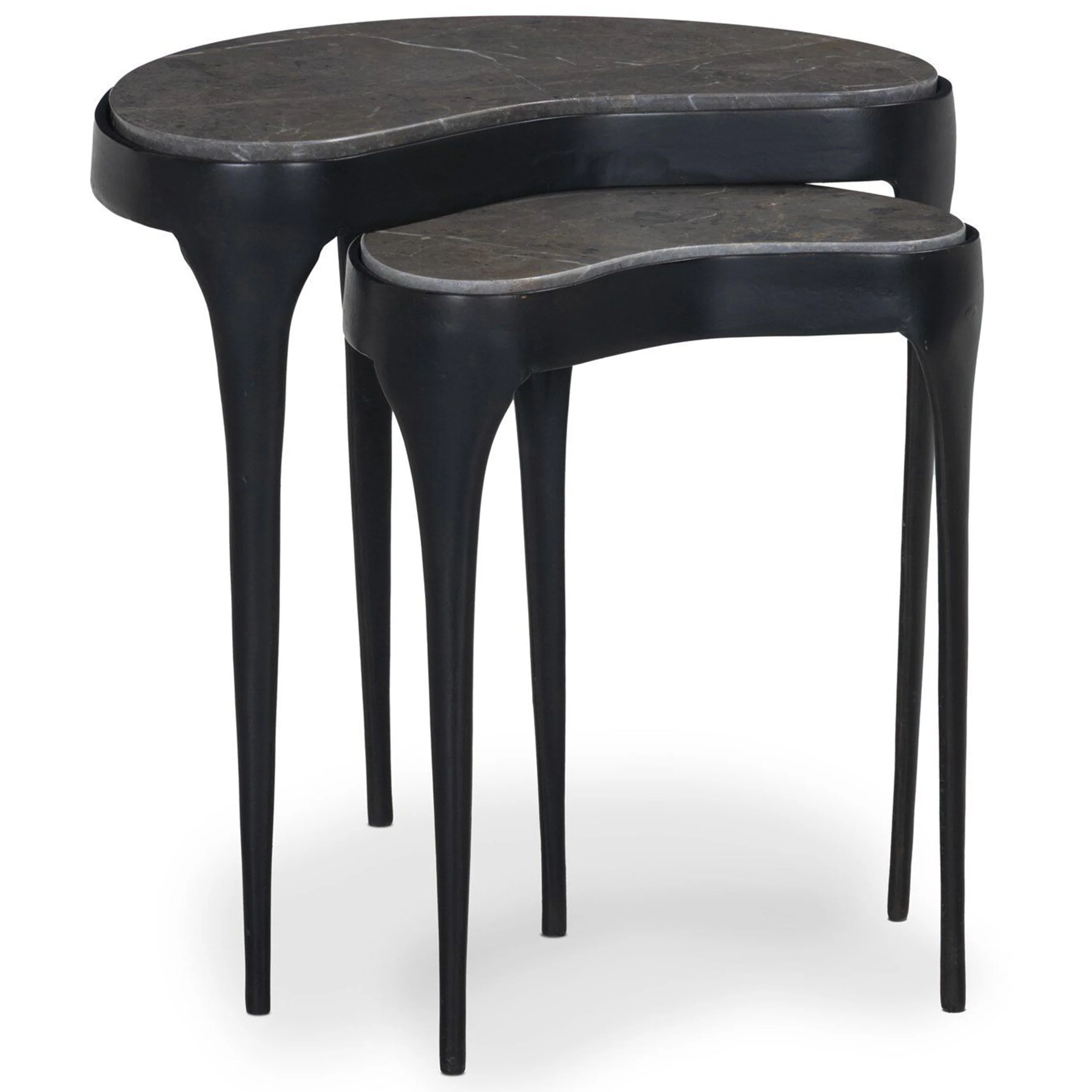 Shayla Nesting End Table, Warm Grey by Four Hands