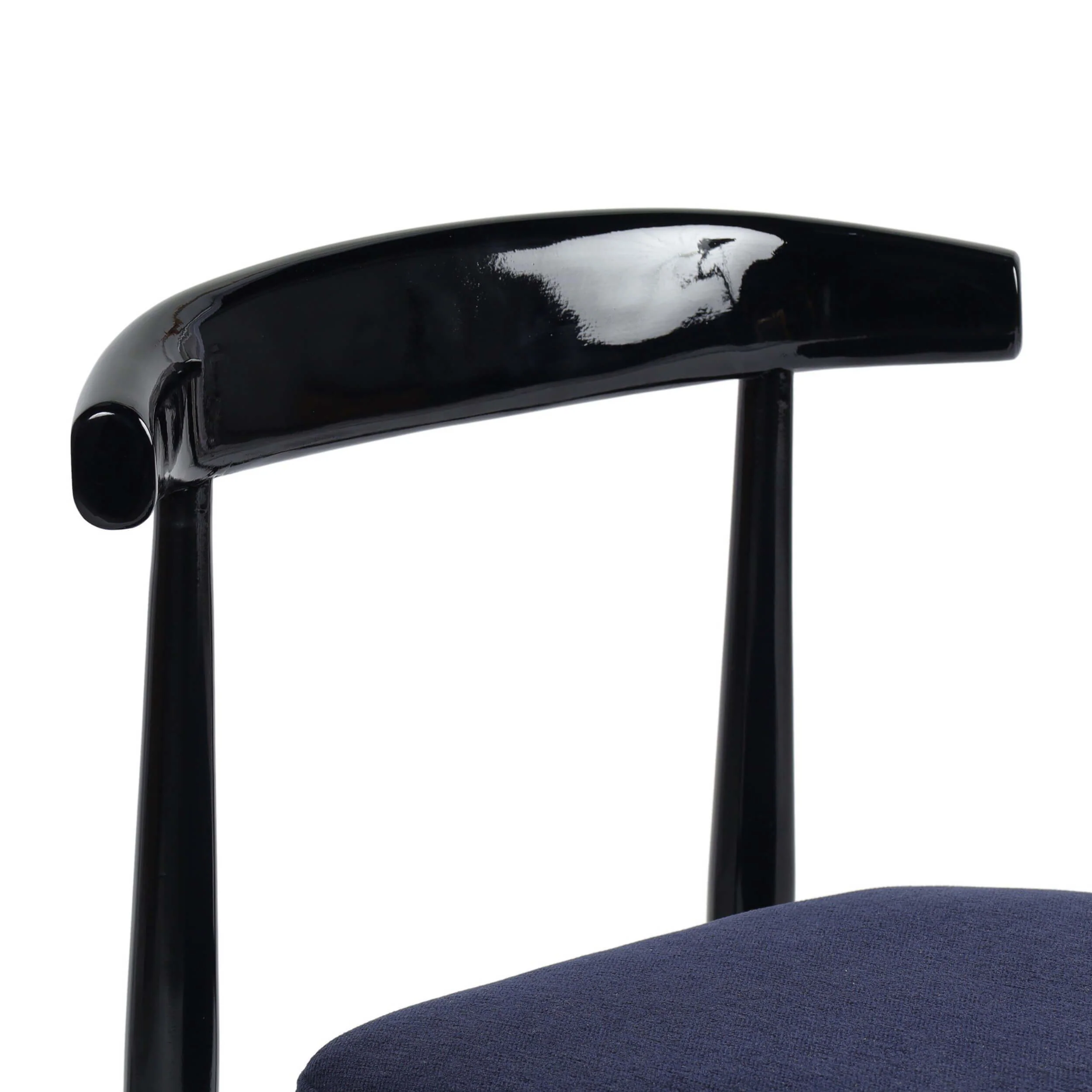 Shaza Dining Chair, Sutton Navy, Set of 2 by Four Hands - Image 5