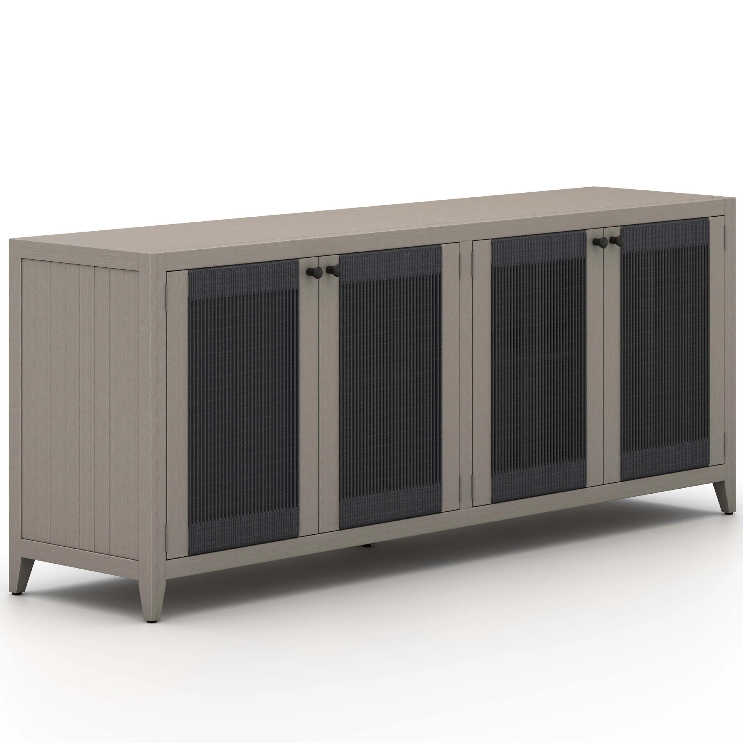 Sherwood Outdoor Sideboard, Weathered Grey by Four Hands