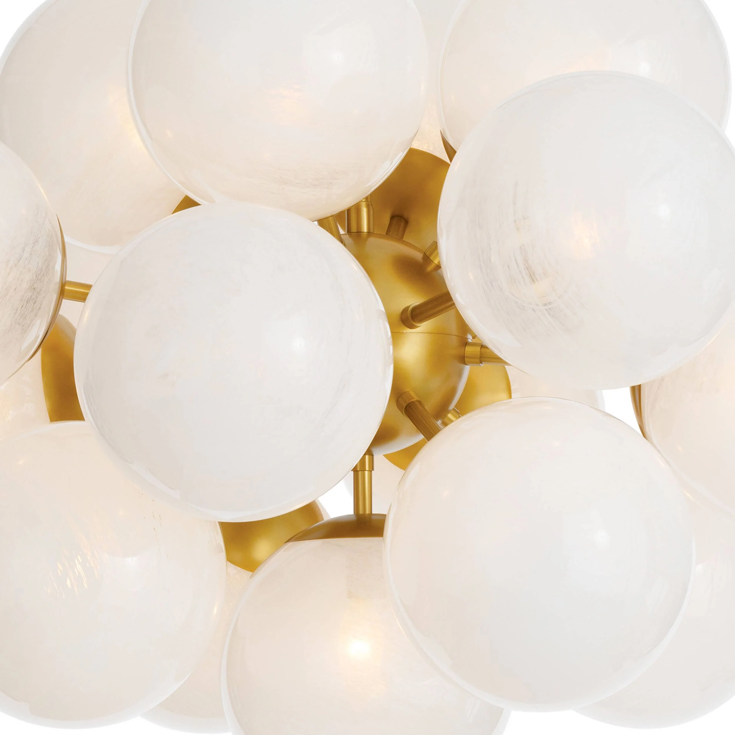 Shine Swirled Glass Chandelier - Image 4