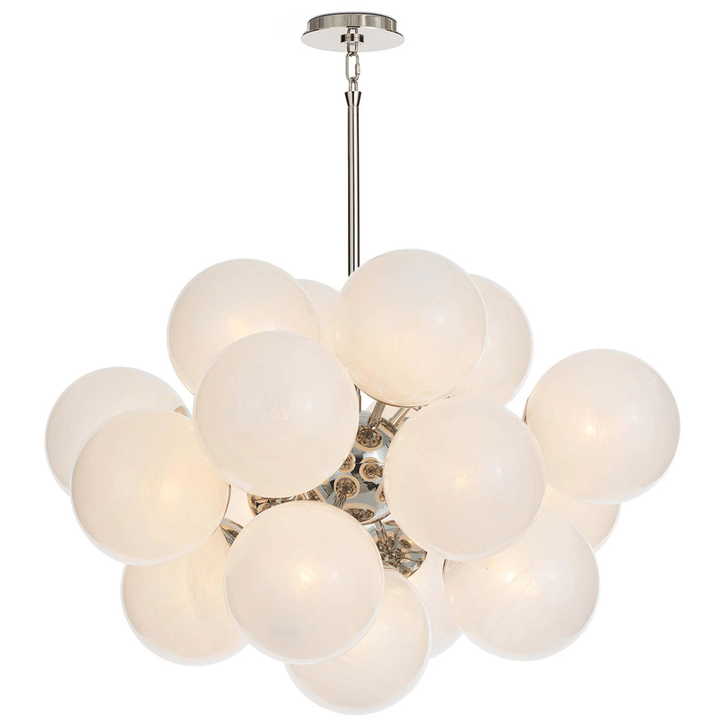 Shine Swirled Glass Chandelier - Image 7