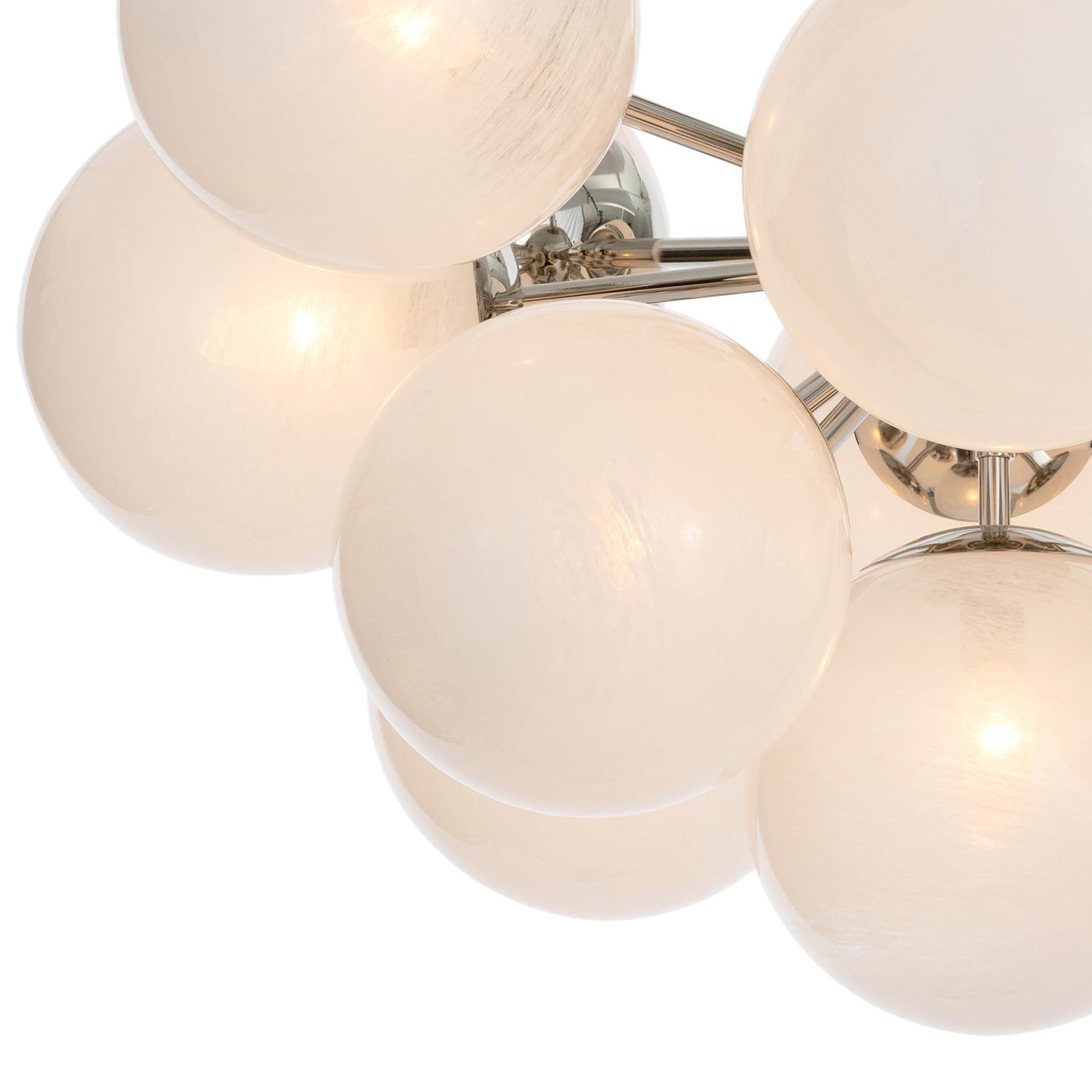Shine Swirled Glass Flush Mount - Image 9