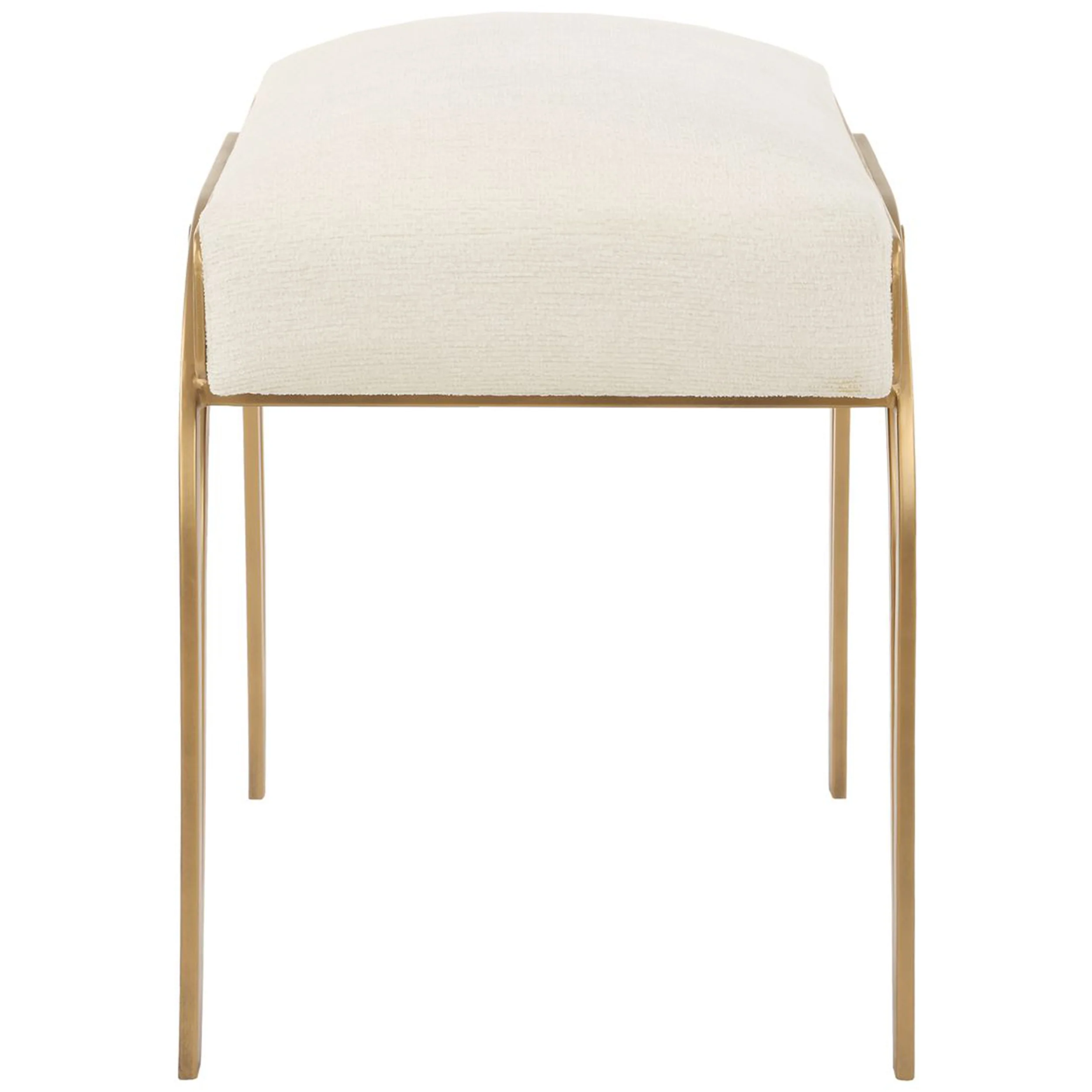 Shoda Accent Stool, Light Cream - Image 3