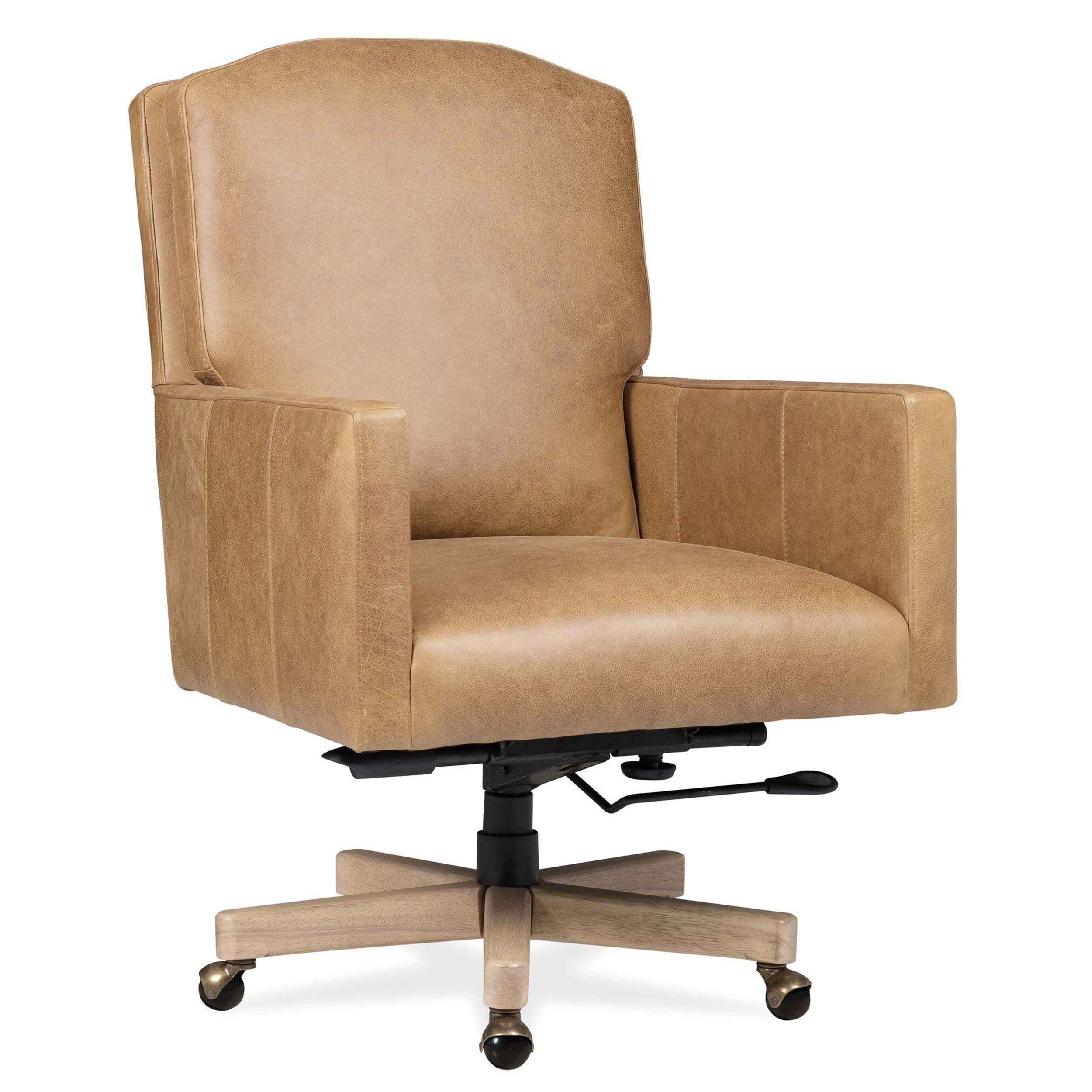 Shore Leather Executive Chair, Brown