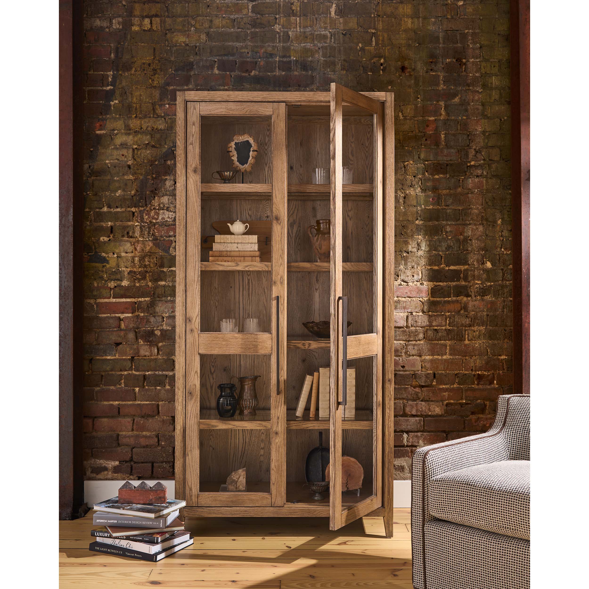 Sienna Display Cabinet, Sienna - Image 4