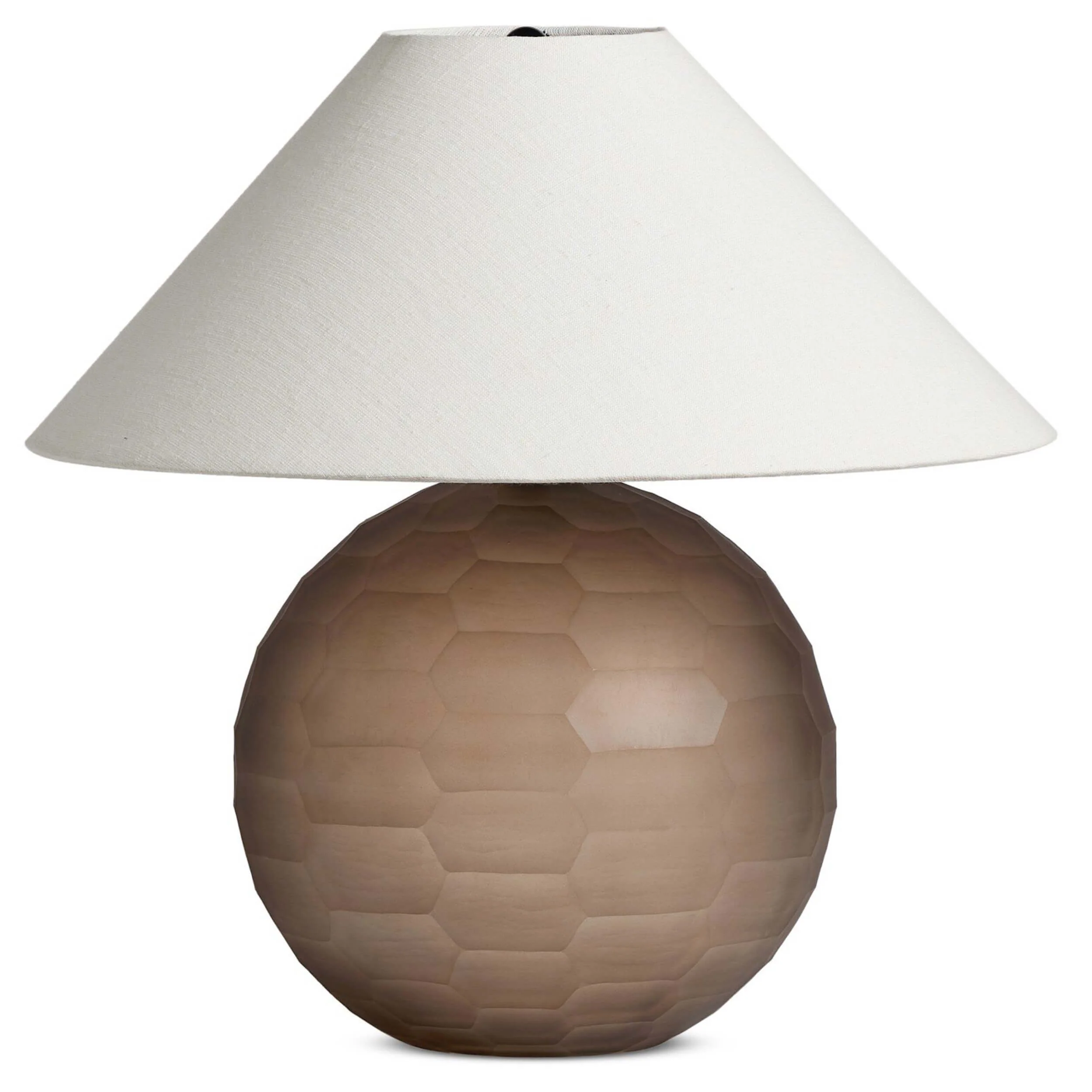 Sienna Table Lamp, Smoked Glass by Four Hands